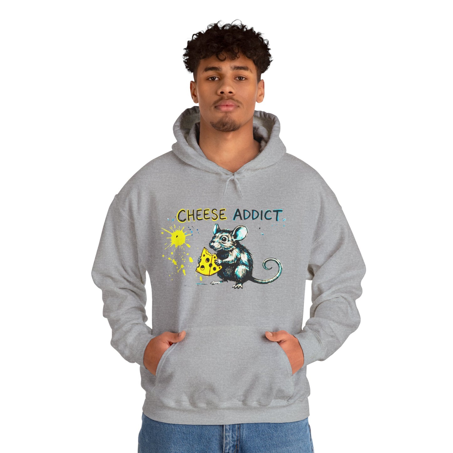 Cheese Addict Unisex Heavy Blend™ Hooded Sweatshirt