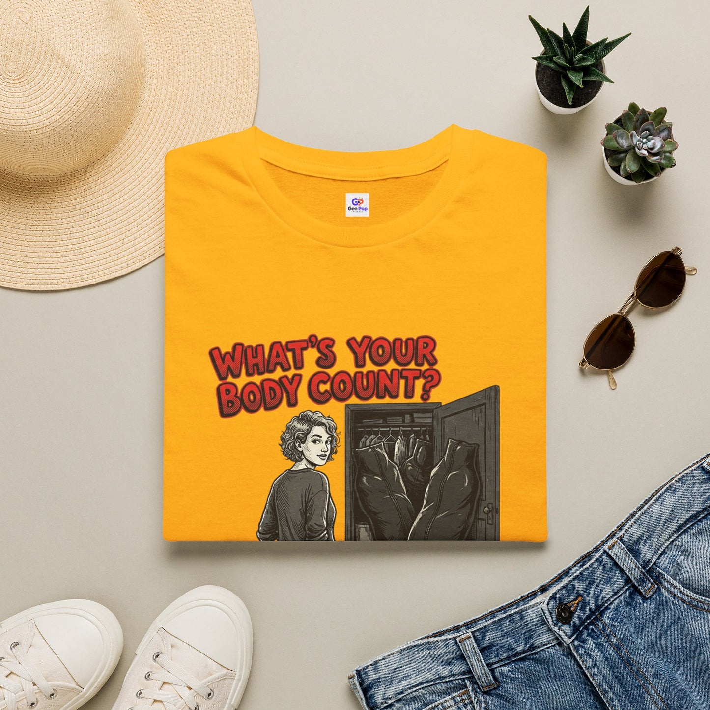 Body Count Funny Adult Humor Softstyle Tee — Gag Gift for Him or Her