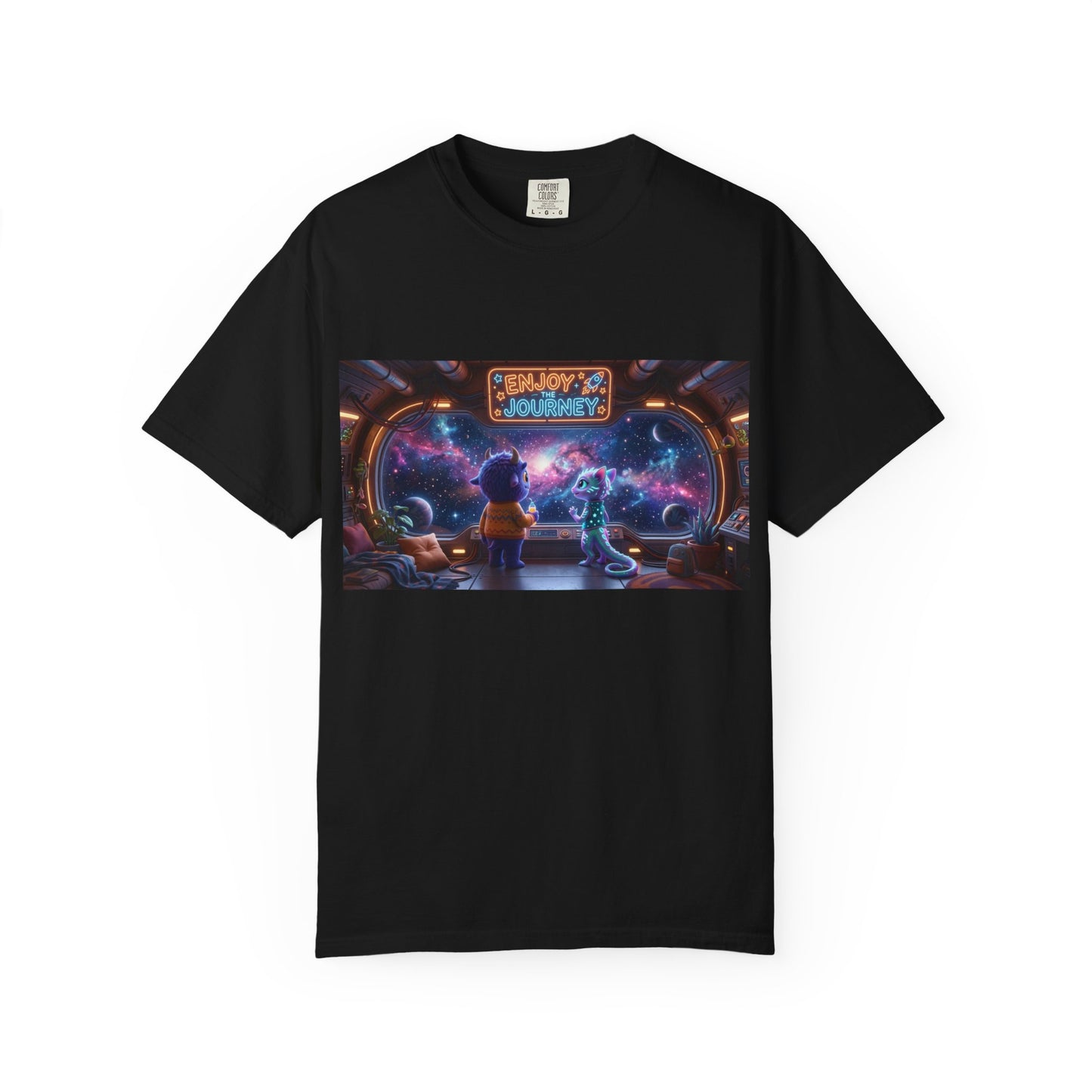 Enjoy the journey Unisex Garment-Dyed T-shirt