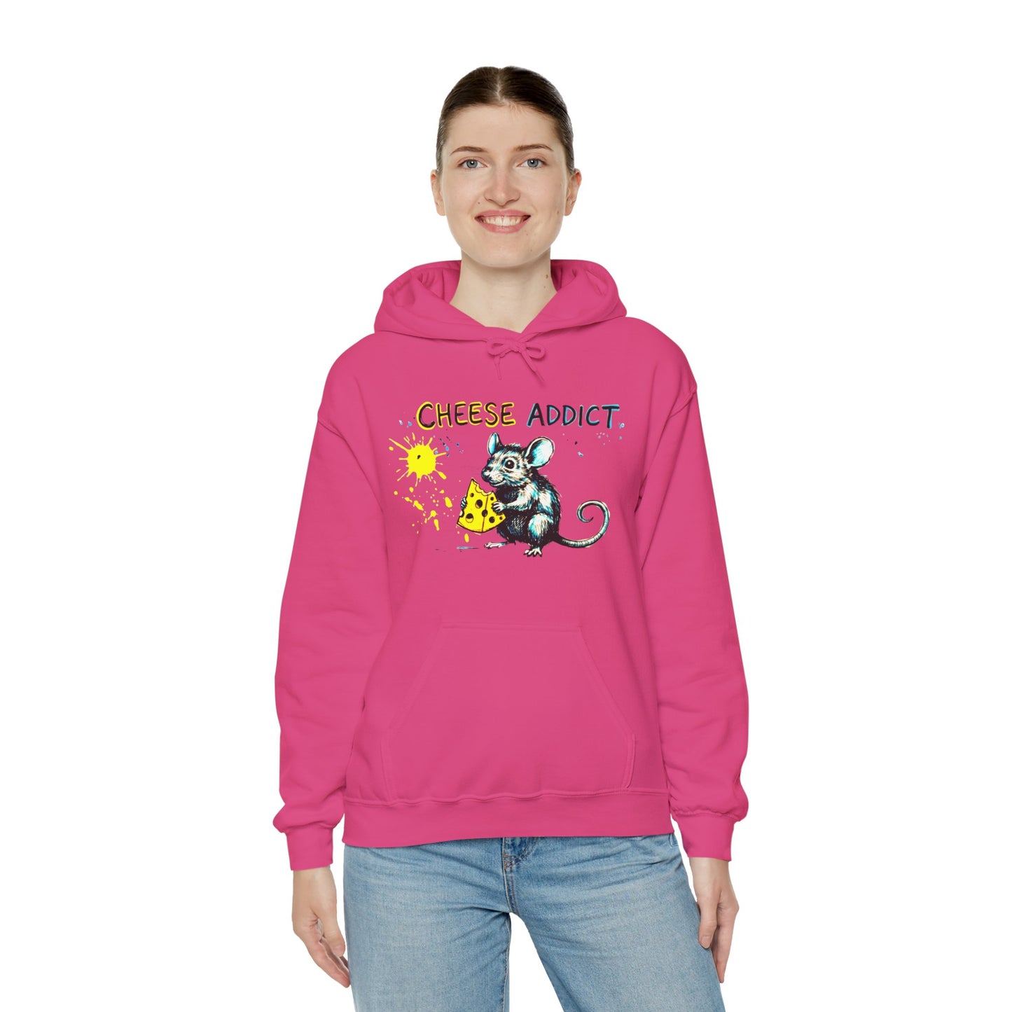 Cheese Addict Unisex Heavy Blend™ Hooded Sweatshirt