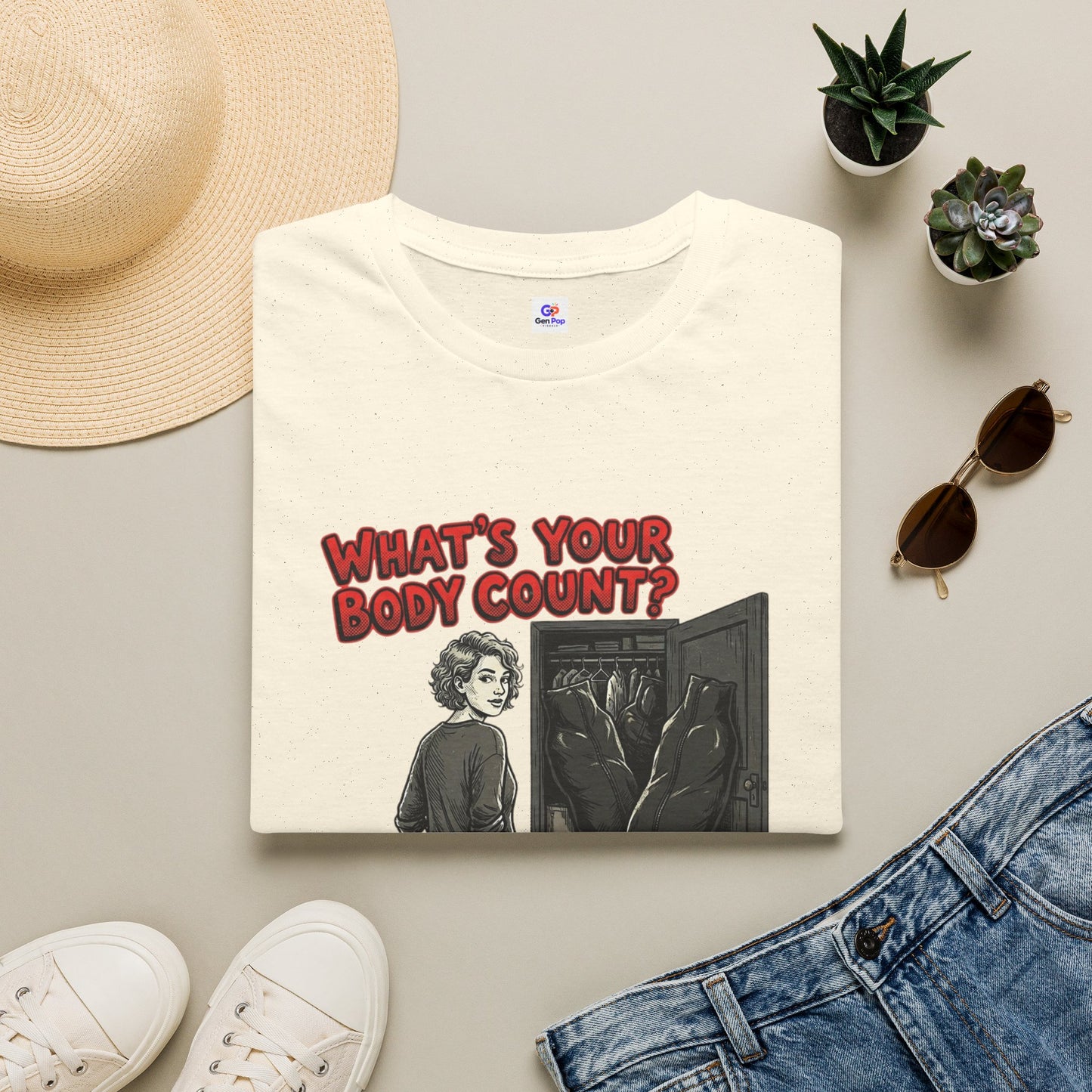 Body Count Funny Adult Humor Softstyle Tee — Gag Gift for Him or Her