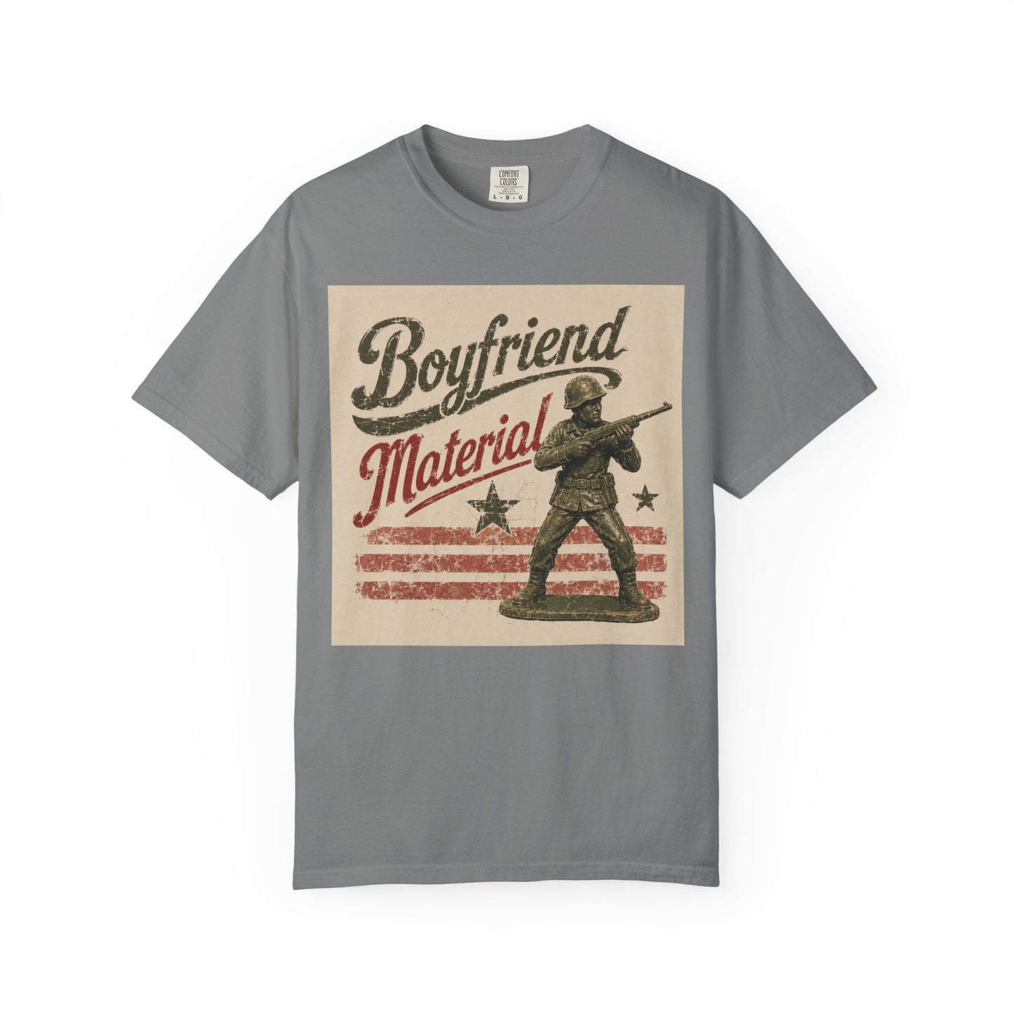 Boyfriend Material Unisex Garment-Dyed T-shirt