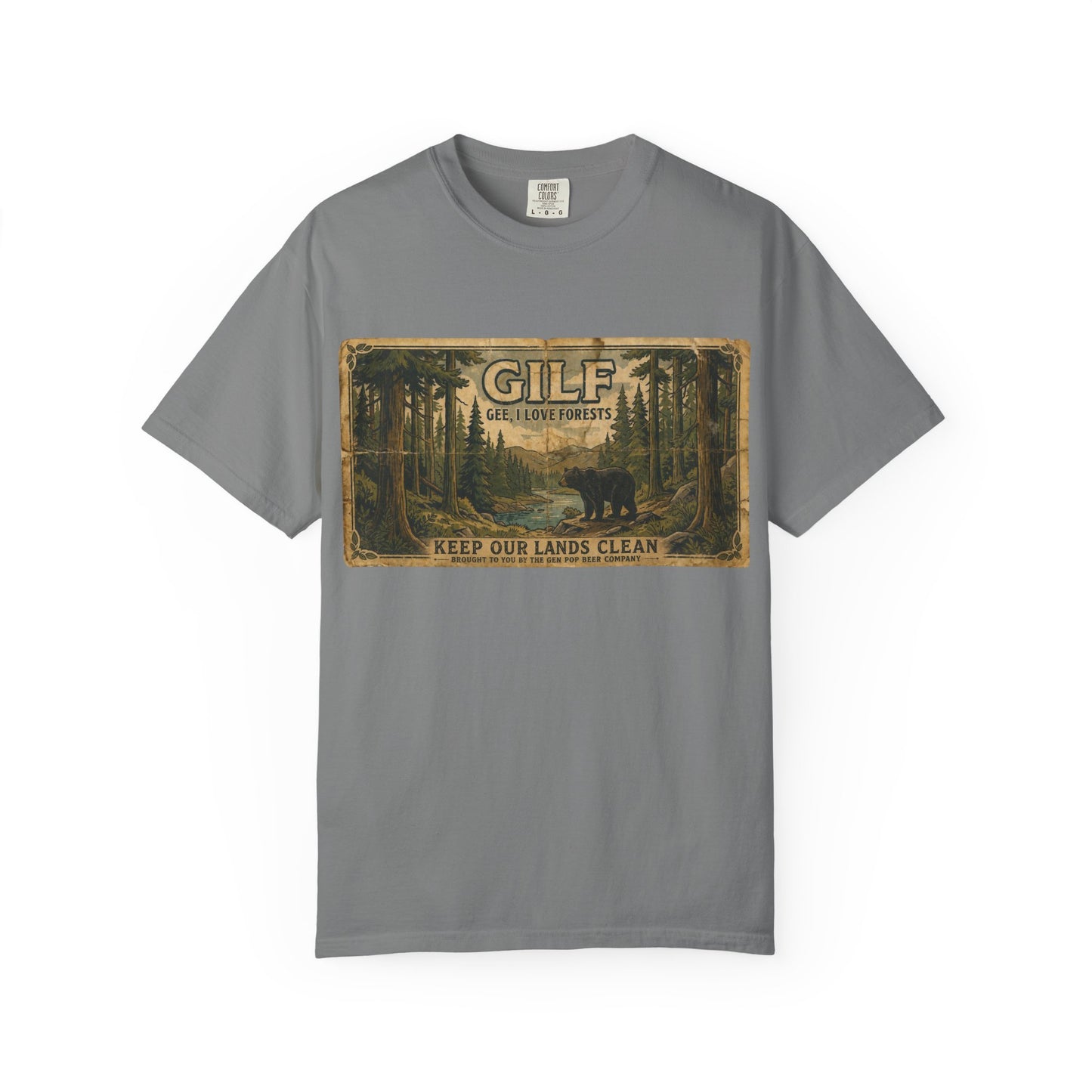 GILF Bear Unisex Garment-Dyed T-shirt