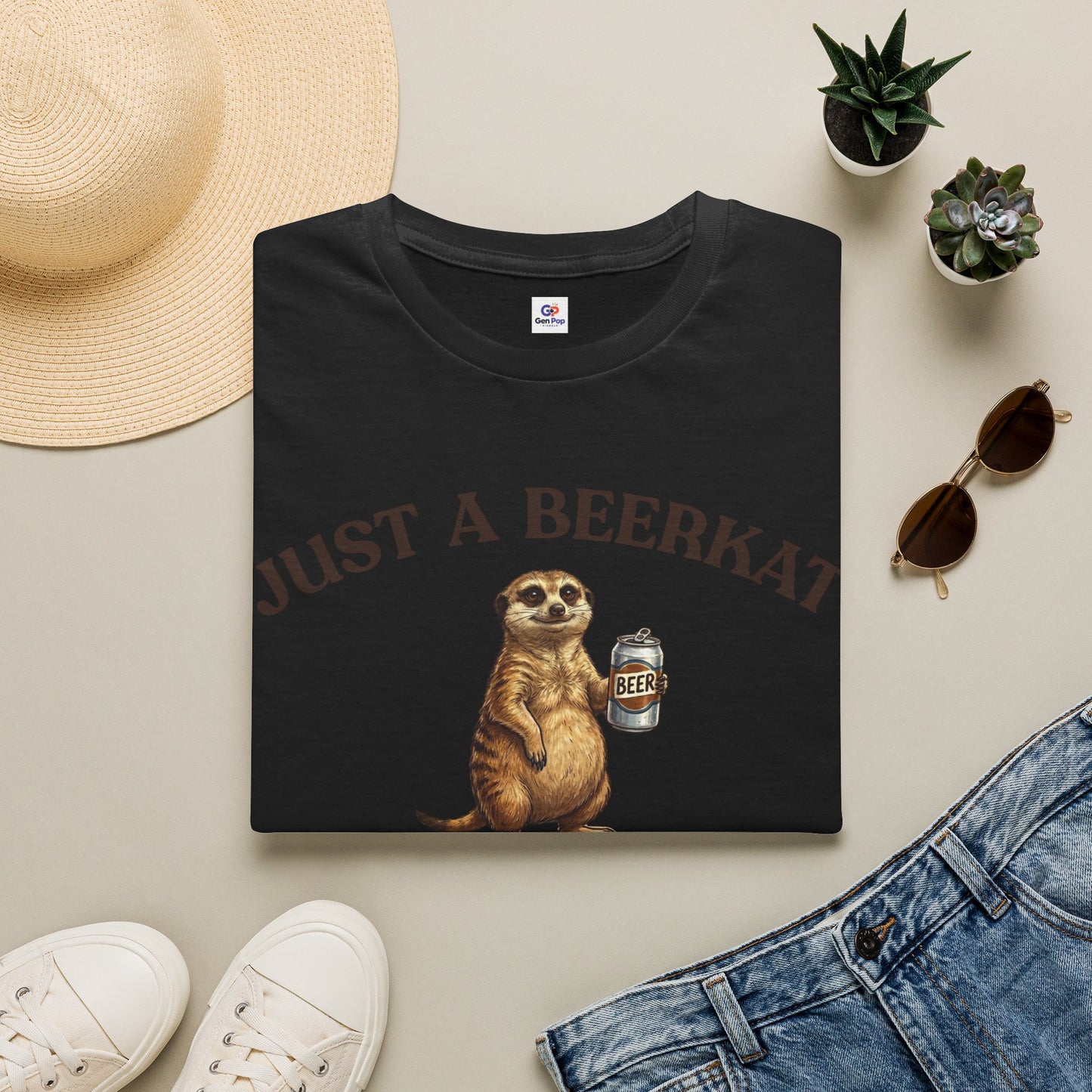 Beerkat Meerkat Unisex Softstyle T-Shirt