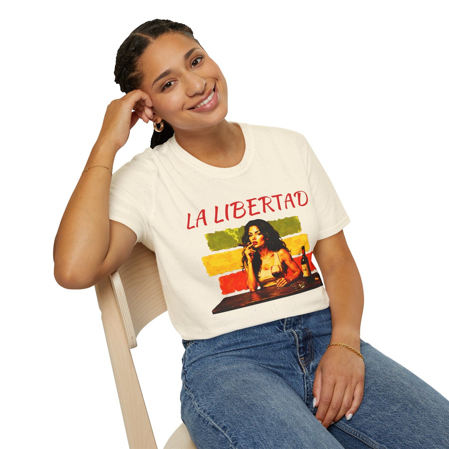 La Libertad Unisex Softstyle T-Shirt
