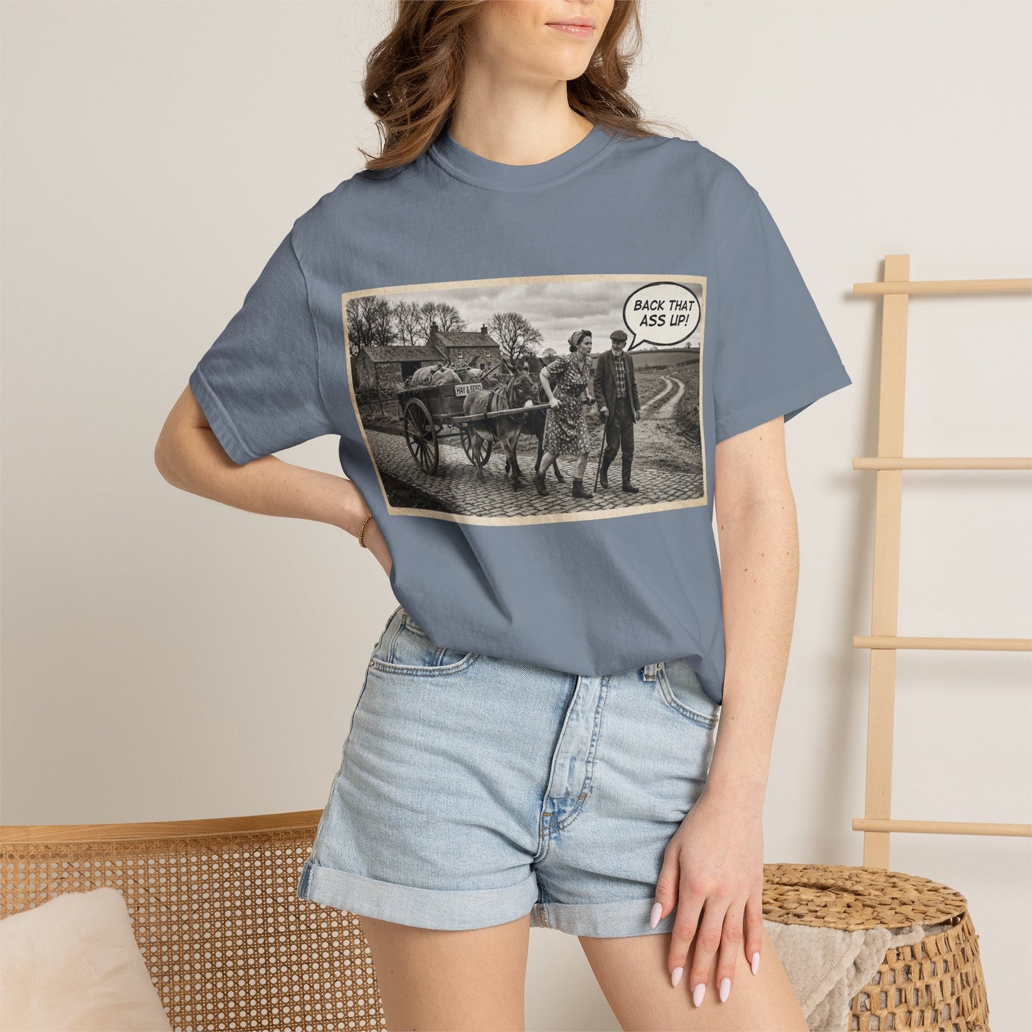 Back that Ass up Unisex Garment-Dyed T-shirt