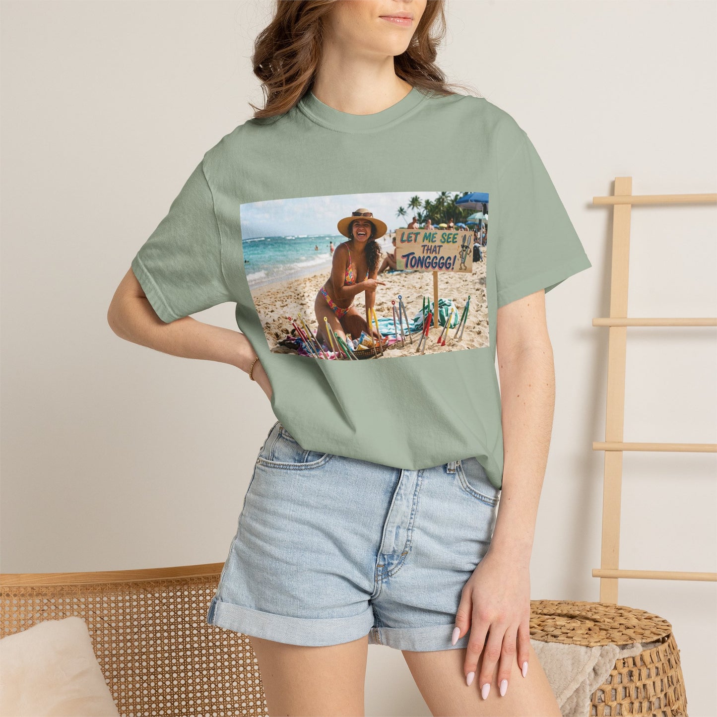 Let me see that tong Unisex Garment-Dyed T-shirt