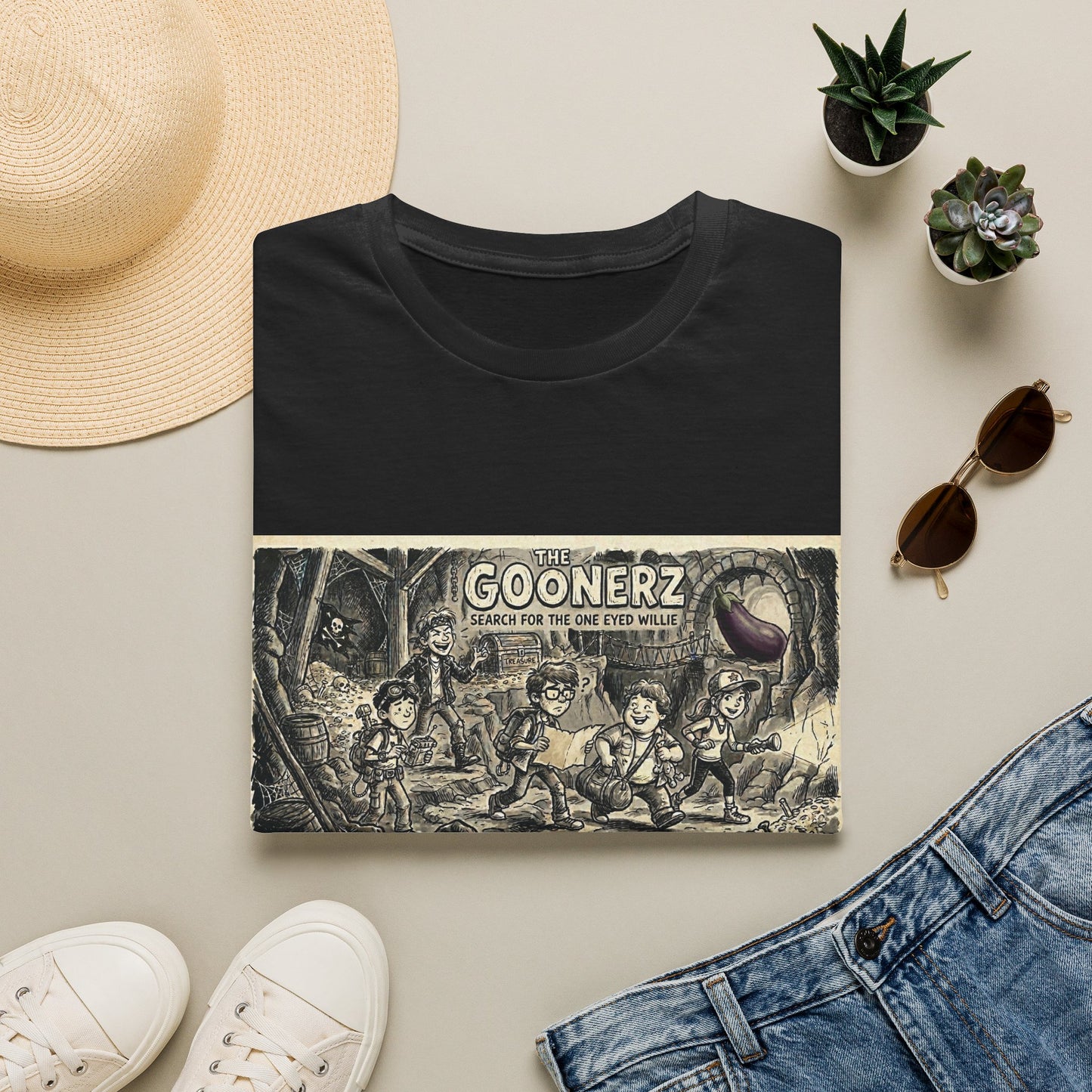 Egg plant adventures Unisex Softstyle T-Shirt