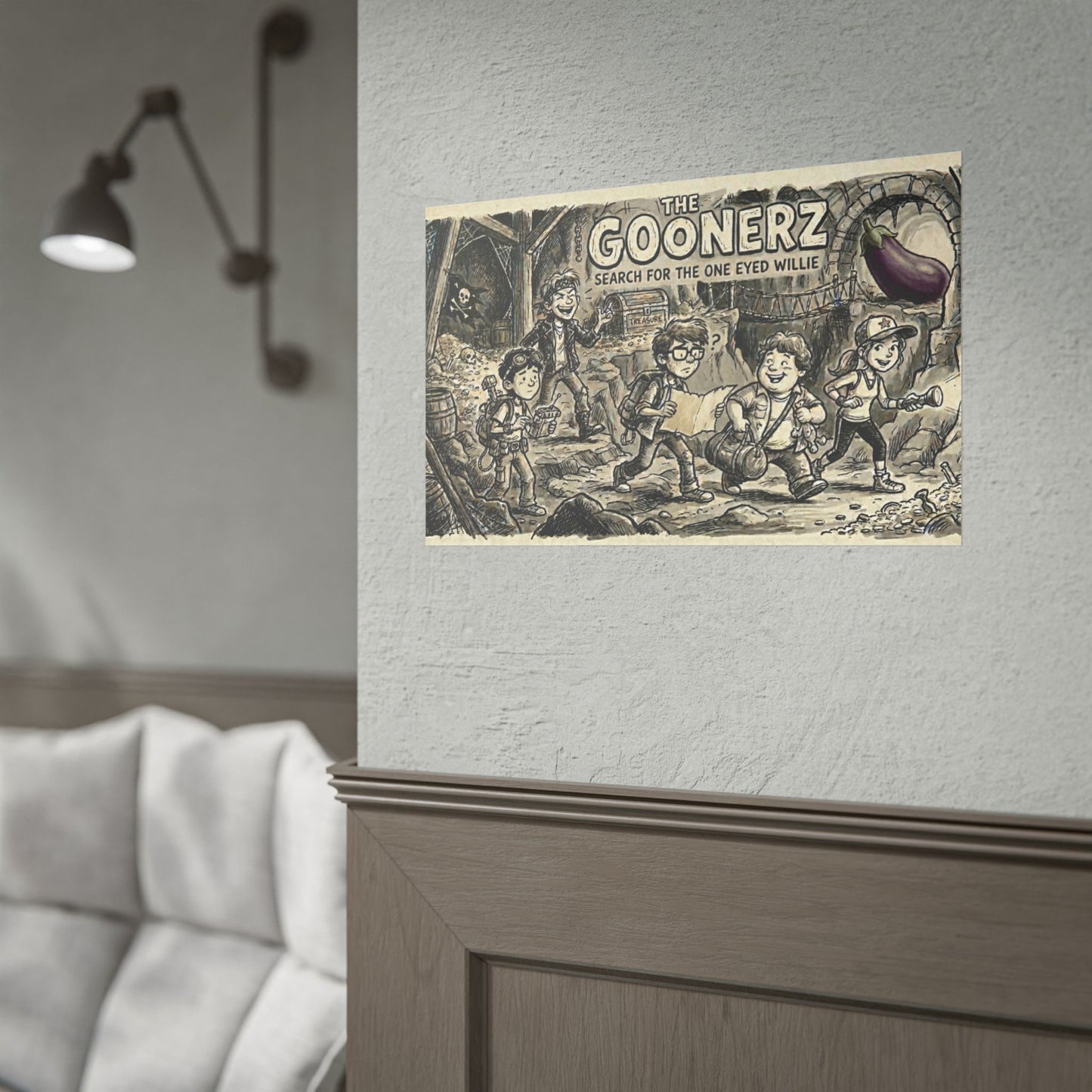 Eggplant Adventures Rolled Posters