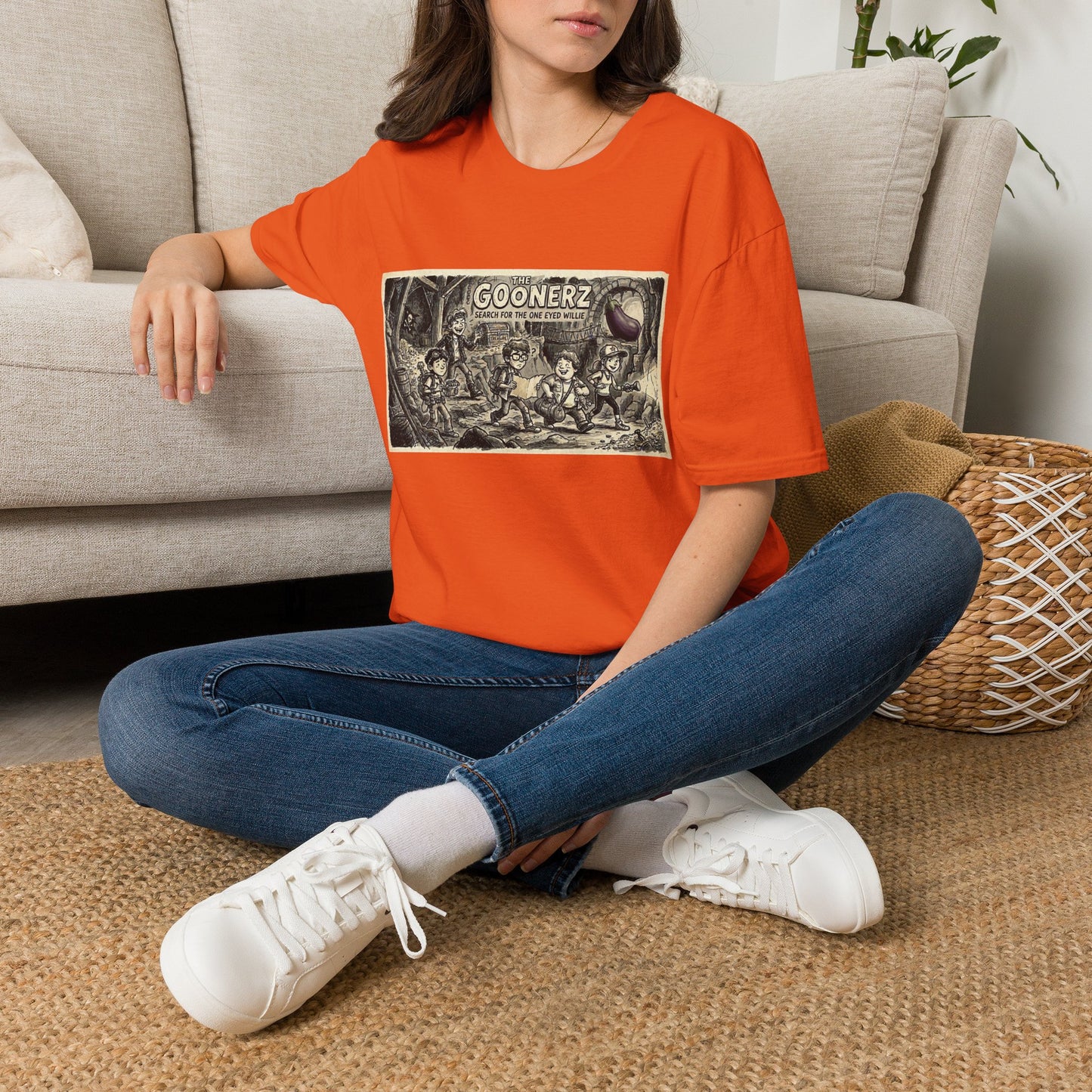 Egg plant adventures Unisex Softstyle T-Shirt