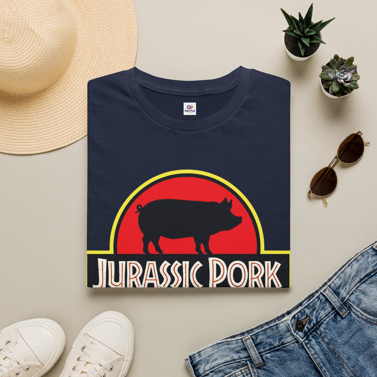Jurrasic Pork Unisex Softstyle T-Shirt