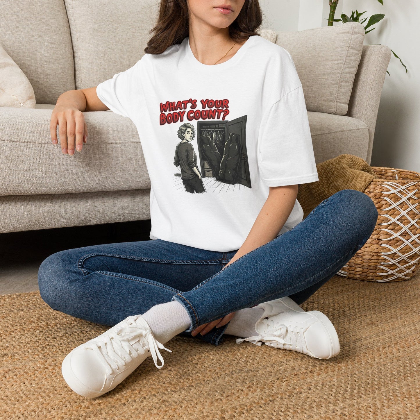 Body Count Funny Adult Humor Softstyle Tee — Gag Gift for Him or Her