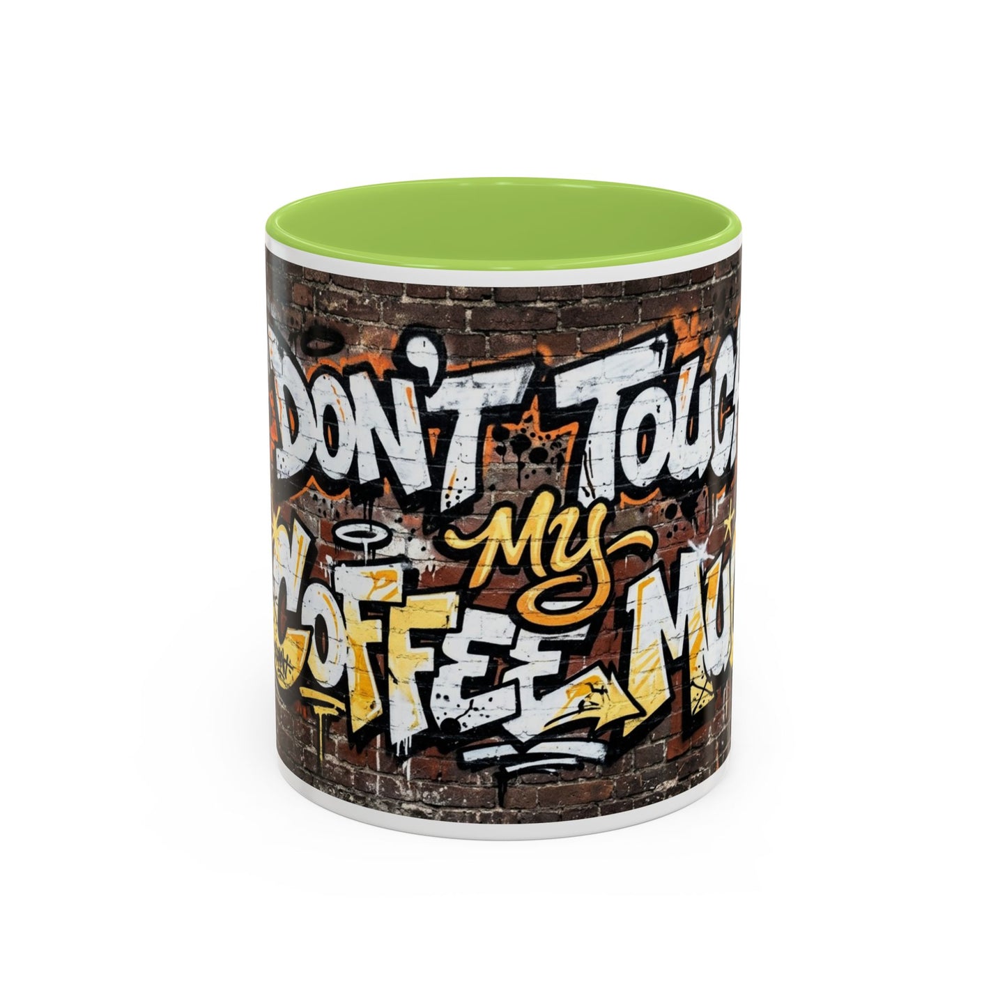 Don't touch My Coffee Mug Accent Coffee Mug (11, 15oz)