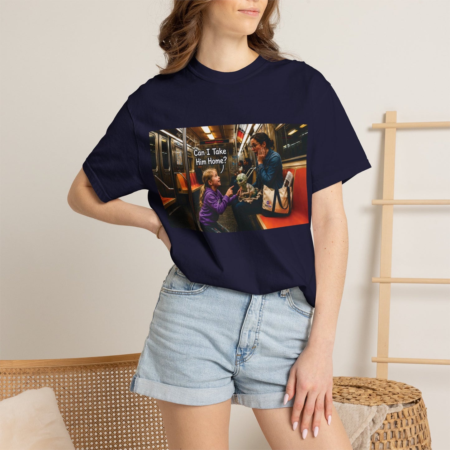 Can I Take Him Home? Unisex Garment-Dyed T-shirt