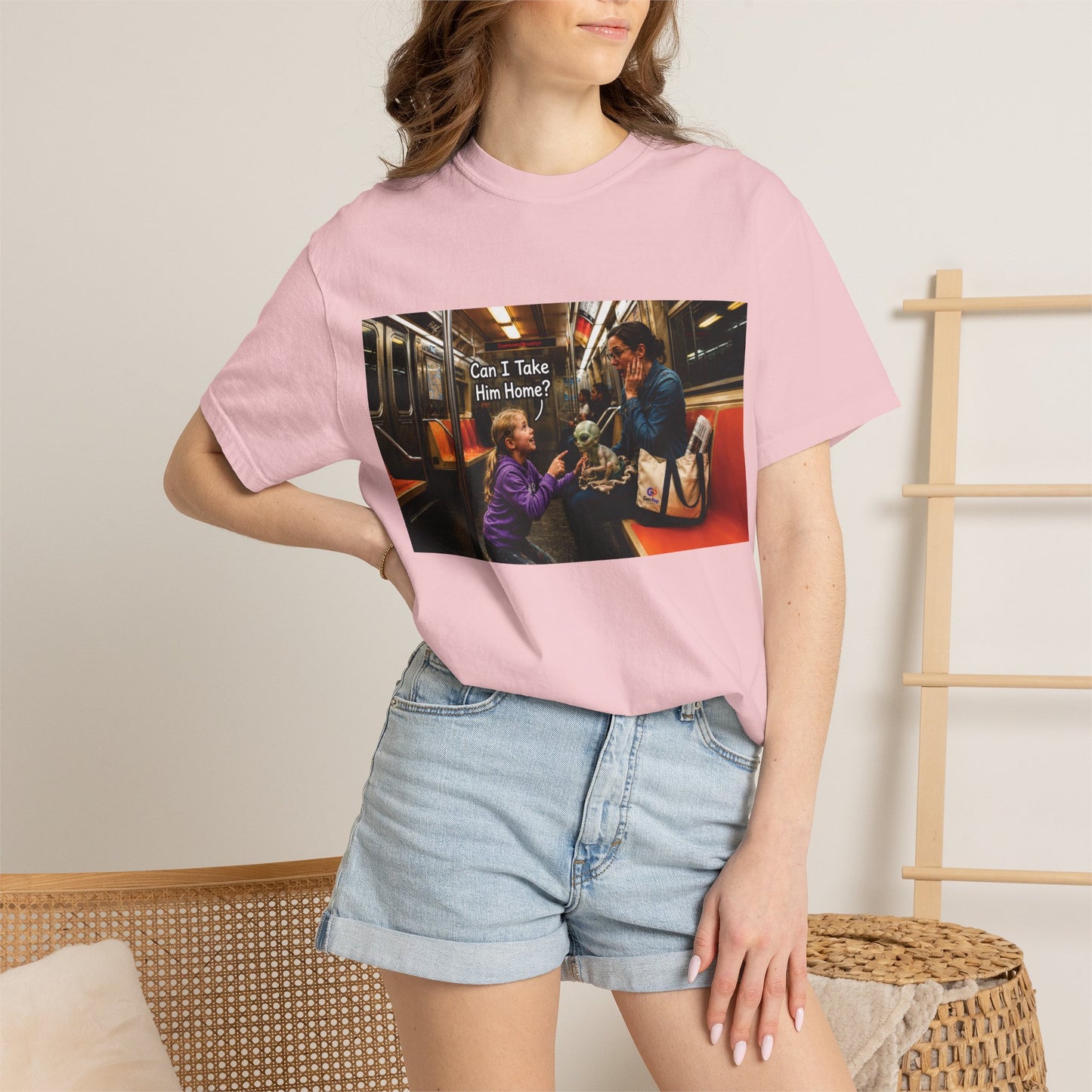 Can I Take Him Home? Unisex Garment-Dyed T-shirt