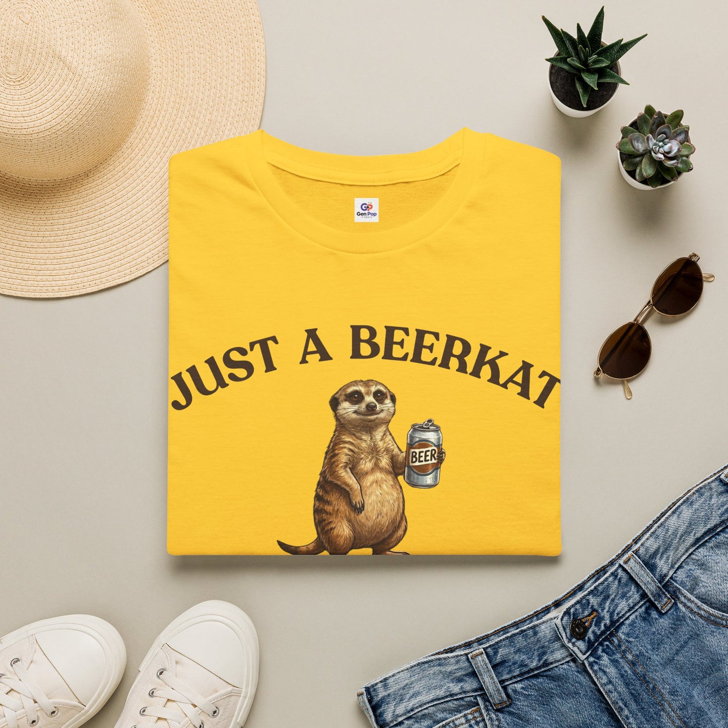 Beerkat Meerkat Unisex Softstyle T-Shirt