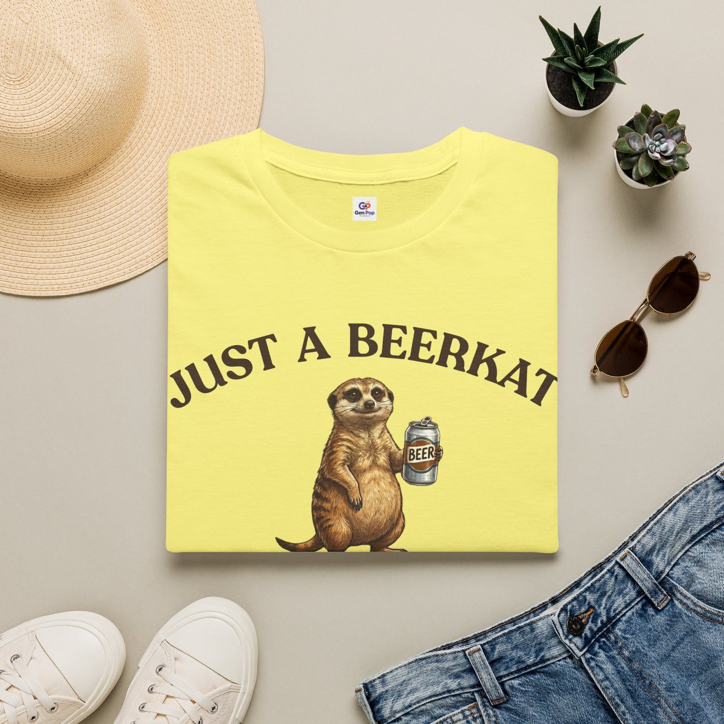 Beerkat Meerkat Unisex Softstyle T-Shirt