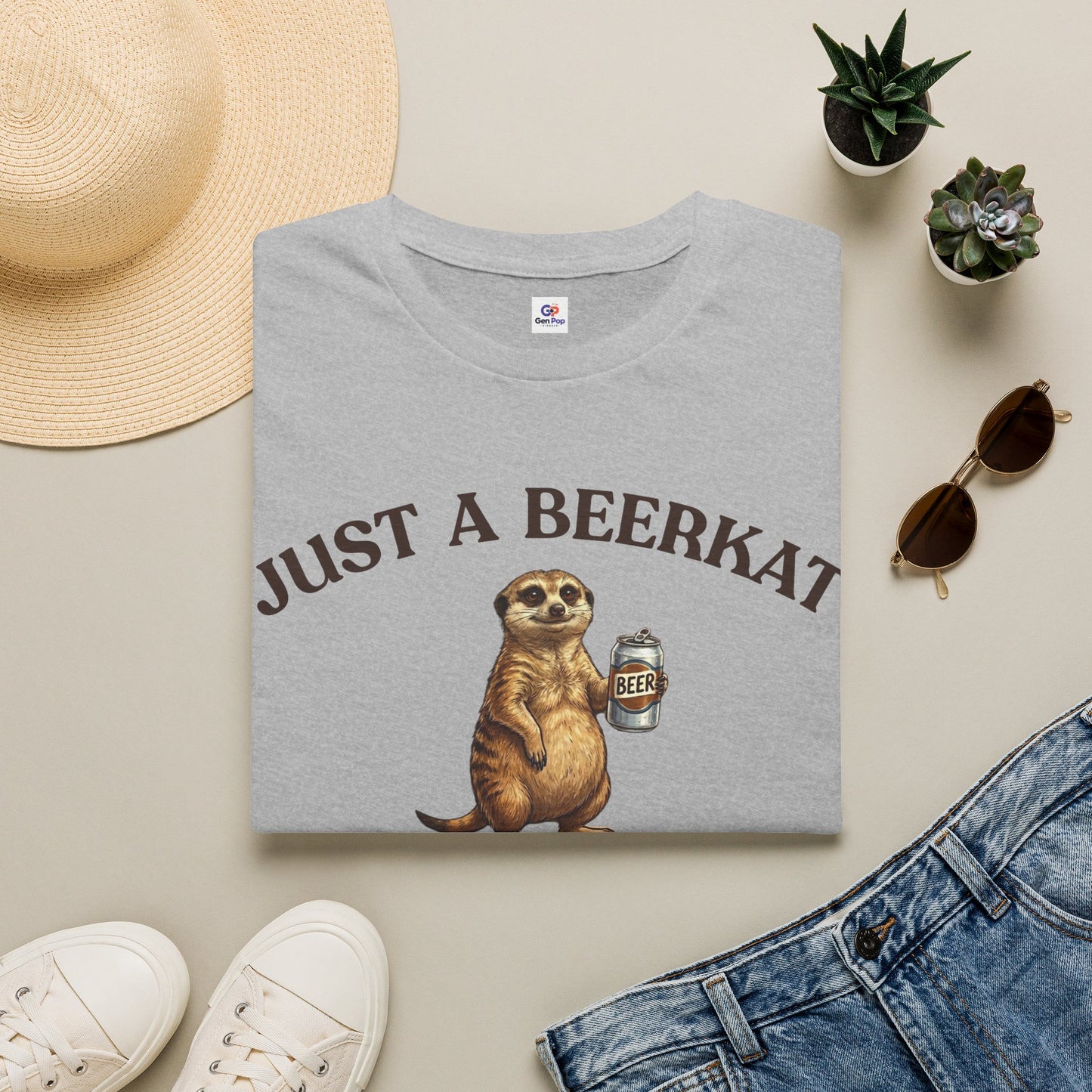 Beerkat Meerkat Unisex Softstyle T-Shirt
