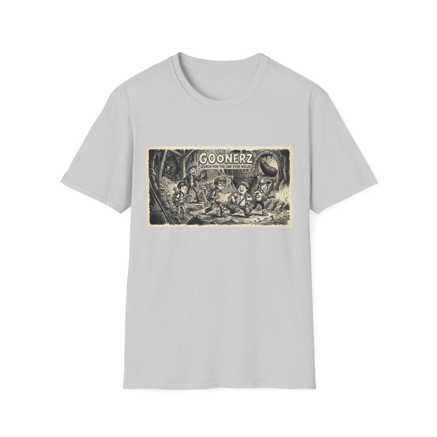 Egg plant adventures Unisex Softstyle T-Shirt