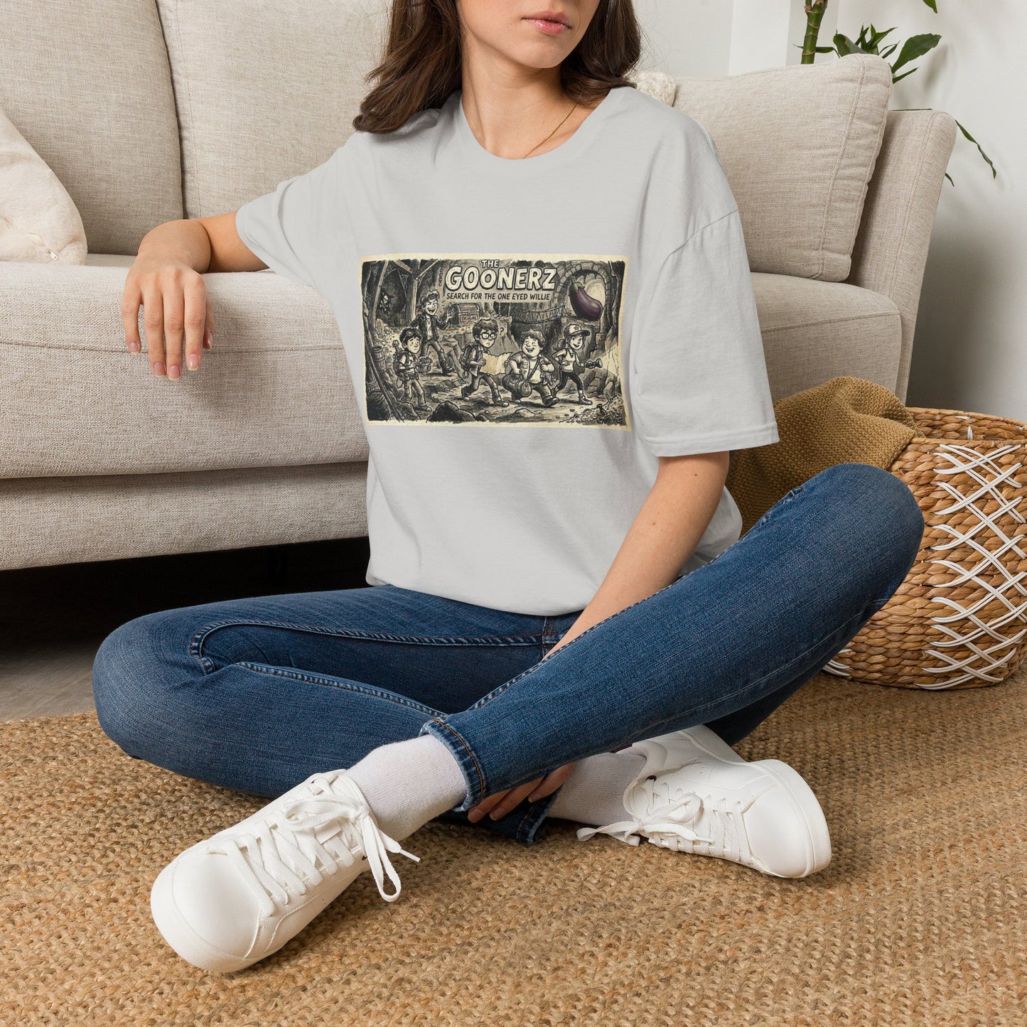 Egg plant adventures Unisex Softstyle T-Shirt