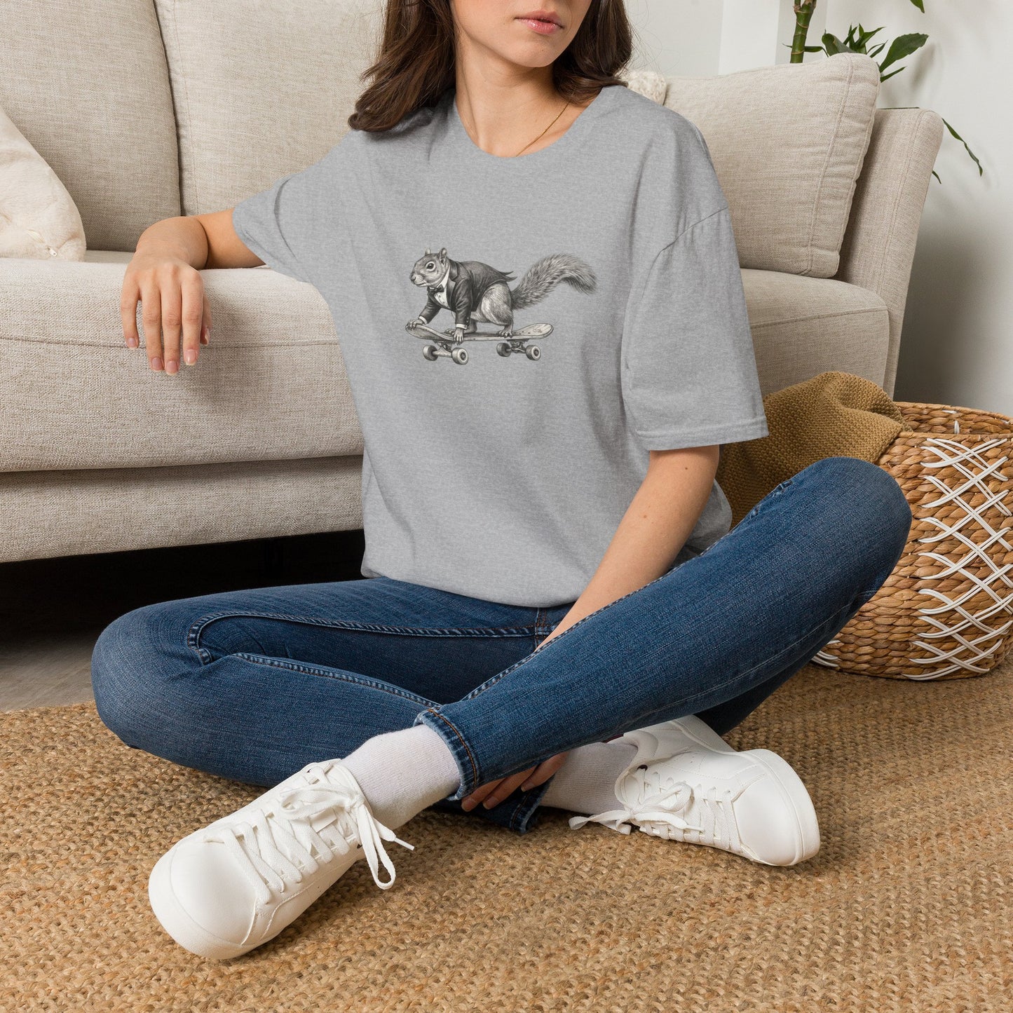 Fancy skater boy Unisex Softstyle T-Shirt