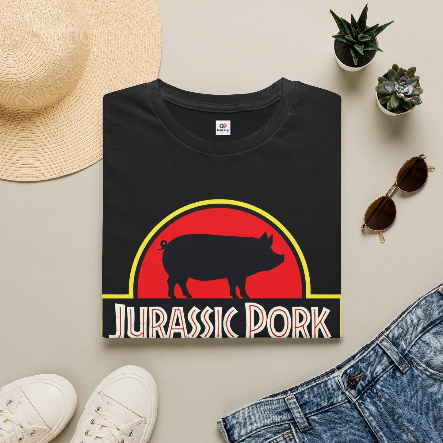 Jurrasic Pork Unisex Softstyle T-Shirt