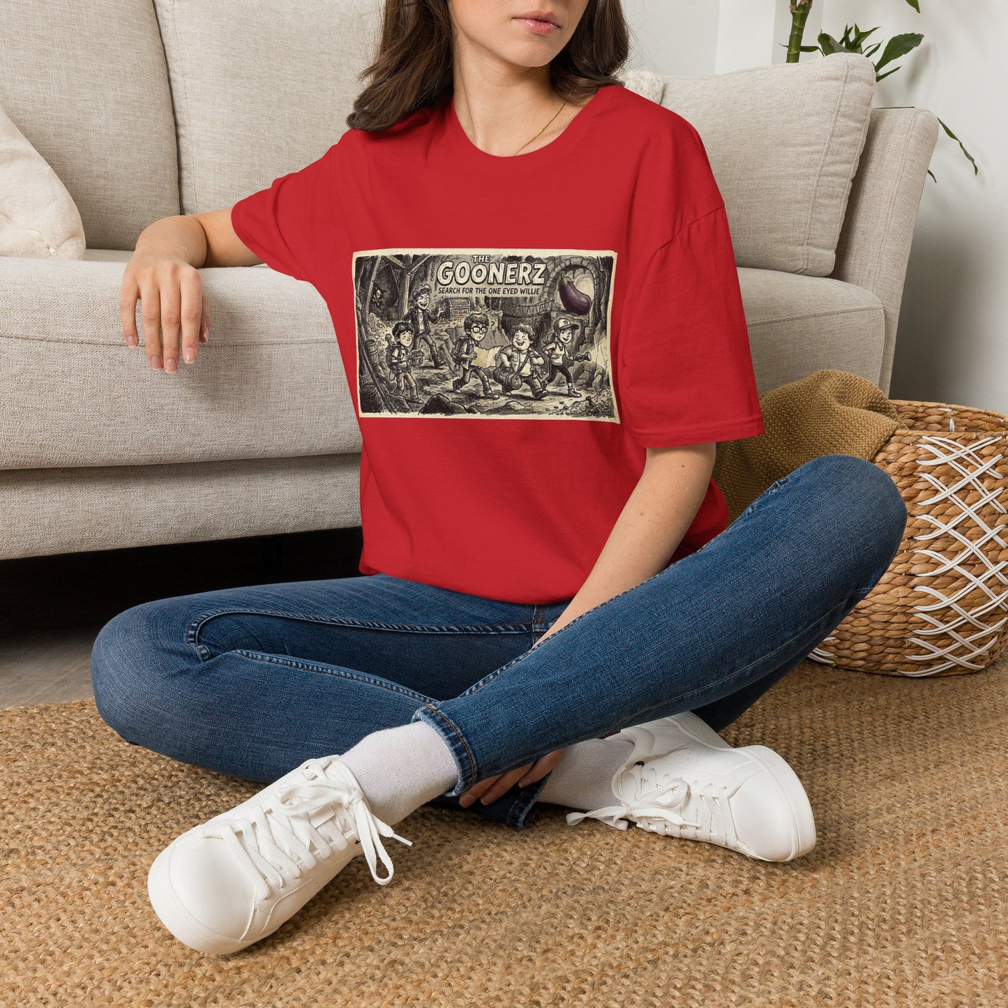 Egg plant adventures Unisex Softstyle T-Shirt