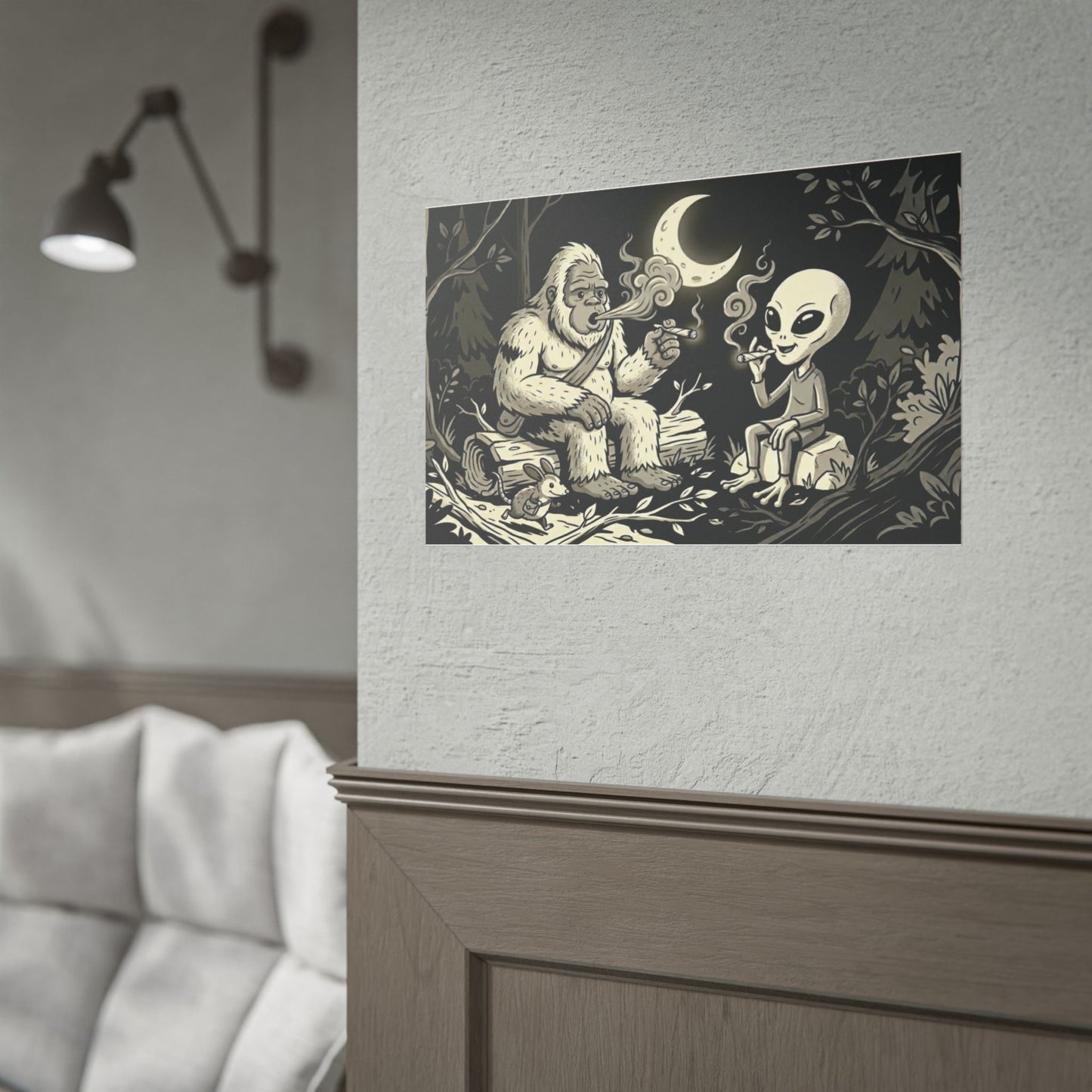 Bigfoot and Friends Rolled Posters