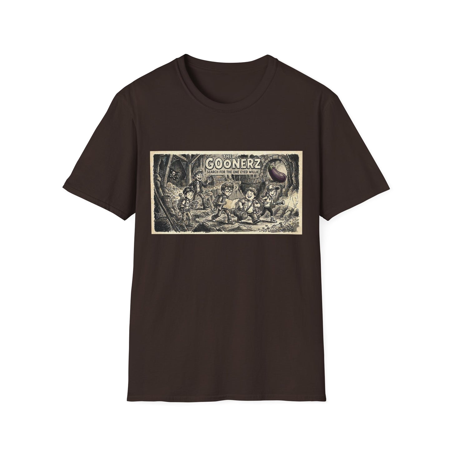 Egg plant adventures Unisex Softstyle T-Shirt
