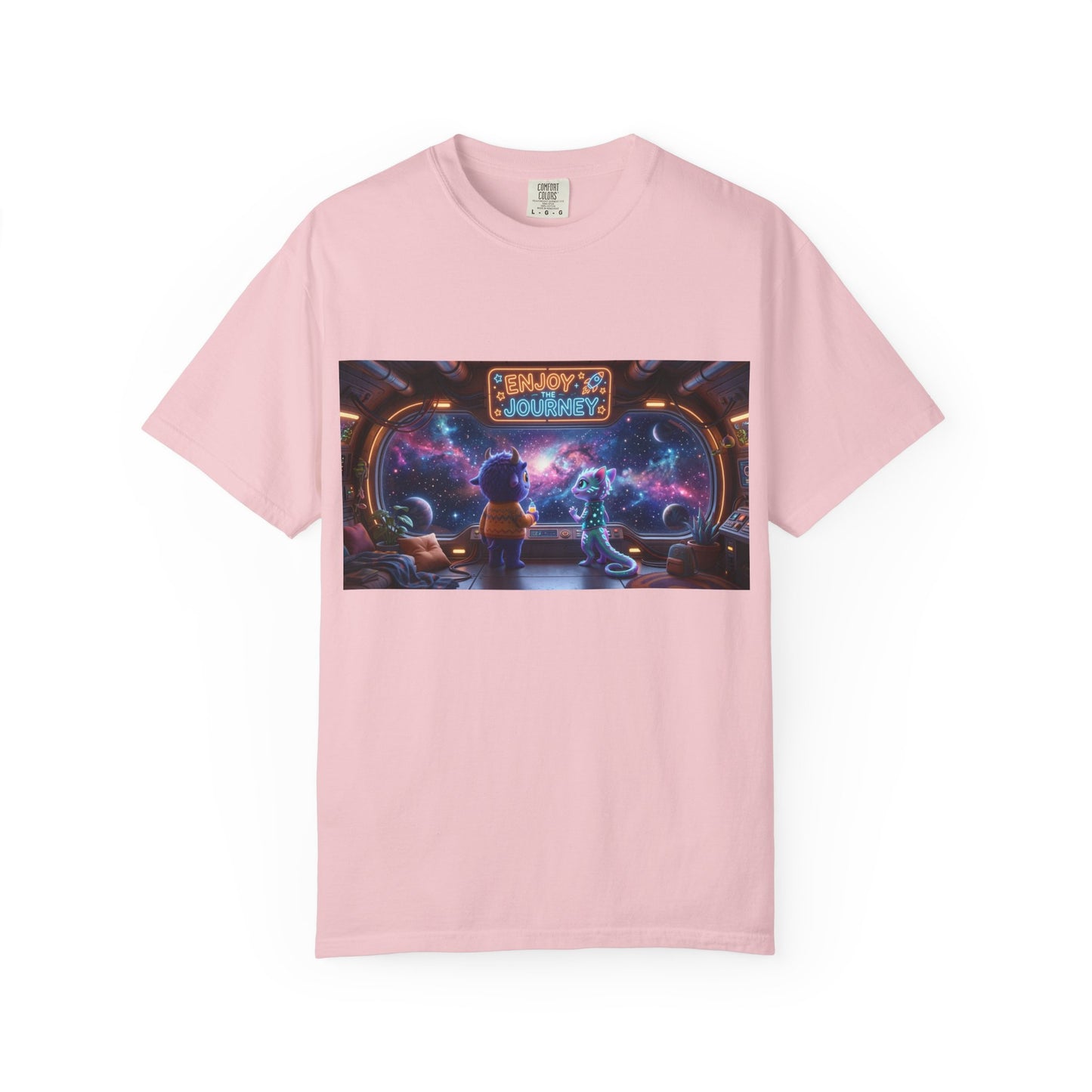 Enjoy the journey Unisex Garment-Dyed T-shirt