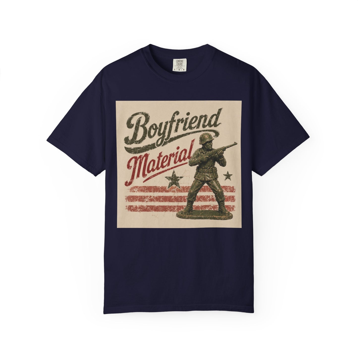 Boyfriend Material Unisex Garment-Dyed T-shirt