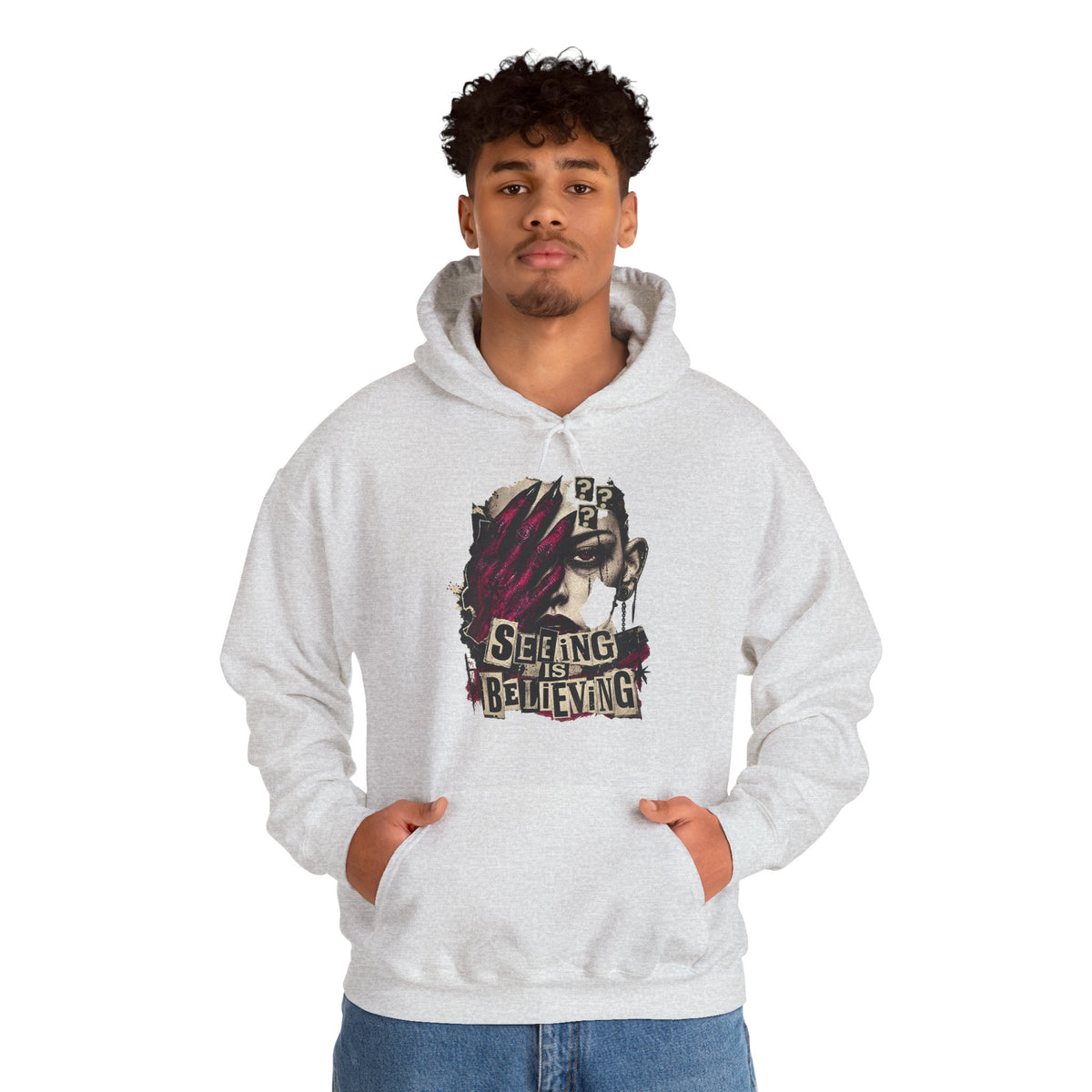 Seeing is Believing Unisex Heavy Blend™ Hooded Sweatshirt