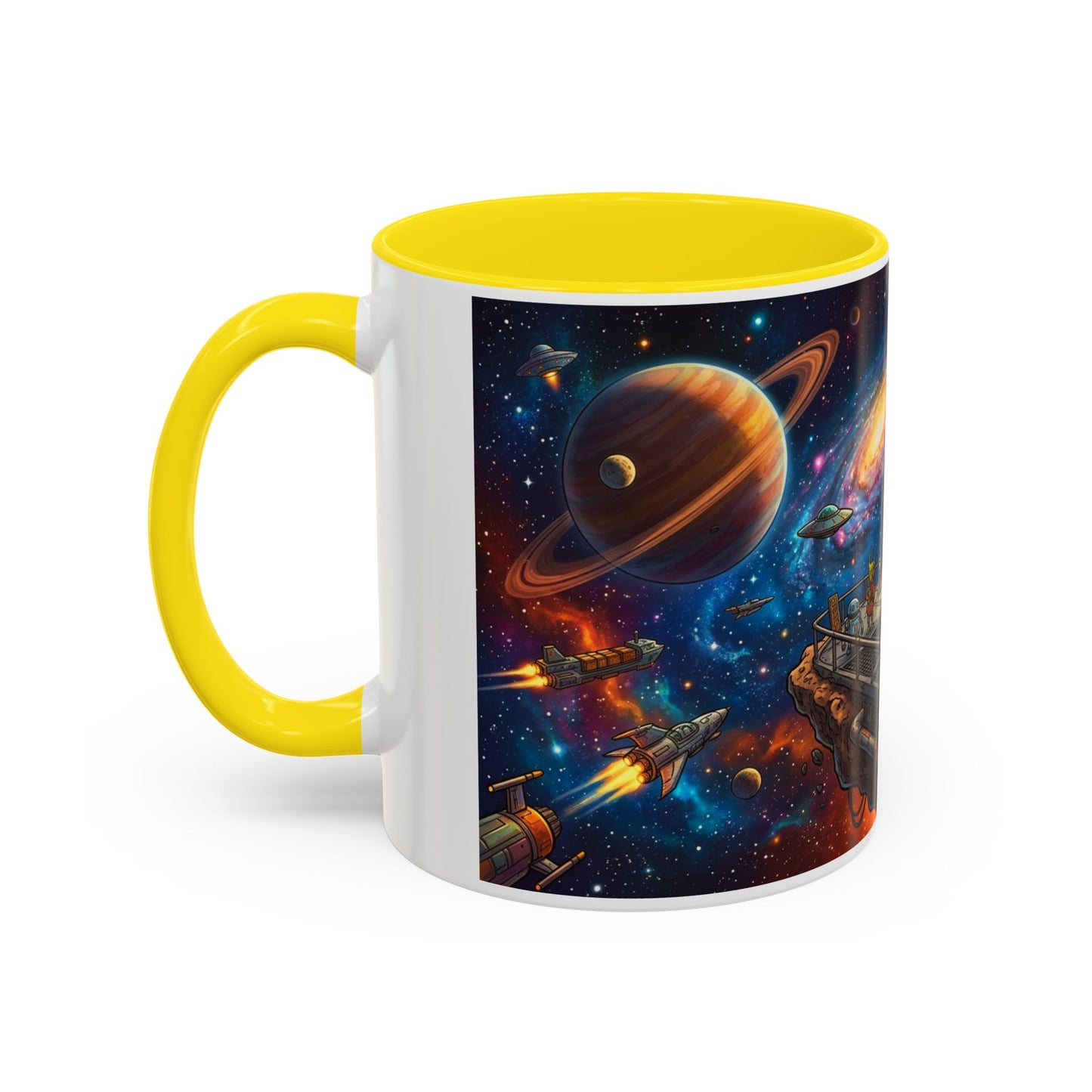 Coffee Is Out of This World Funny Accent Coffee Mug — Unique Gift for Coffee Lovers