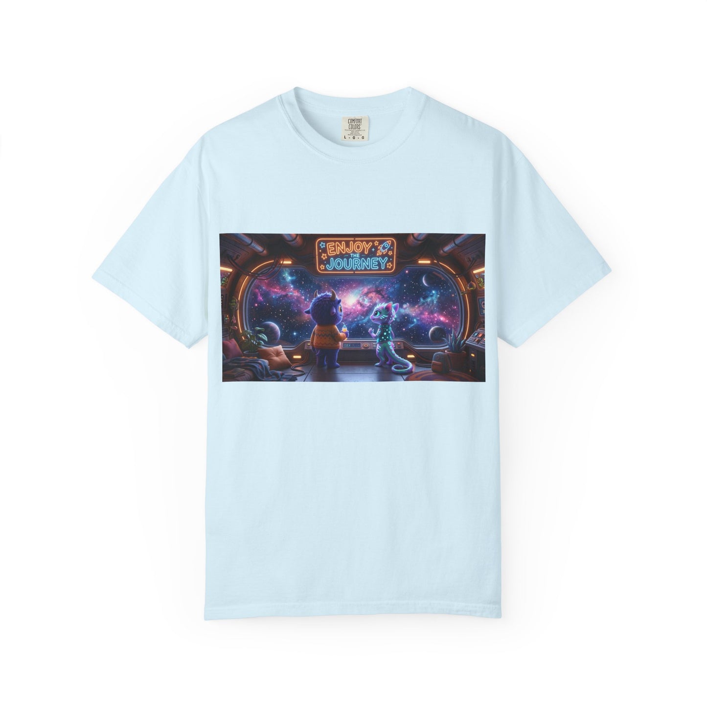 Enjoy the journey Unisex Garment-Dyed T-shirt