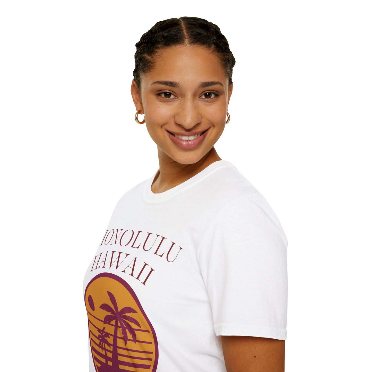 Hawaii Graphic Softstyle Tee — Unique Vacation Gift