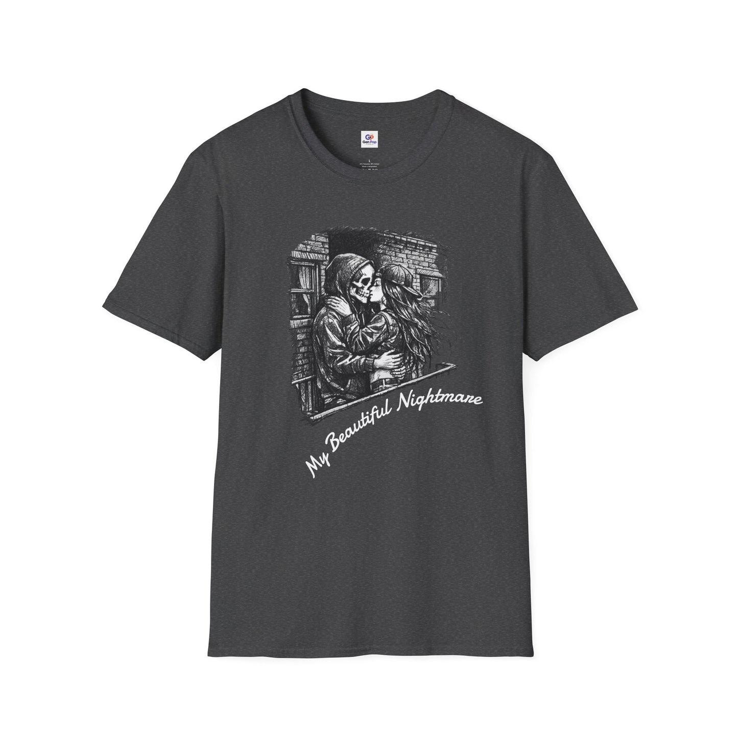 My Beautiful Nightmare Graphic Softstyle Tee — Unique Gift for Him or Her
