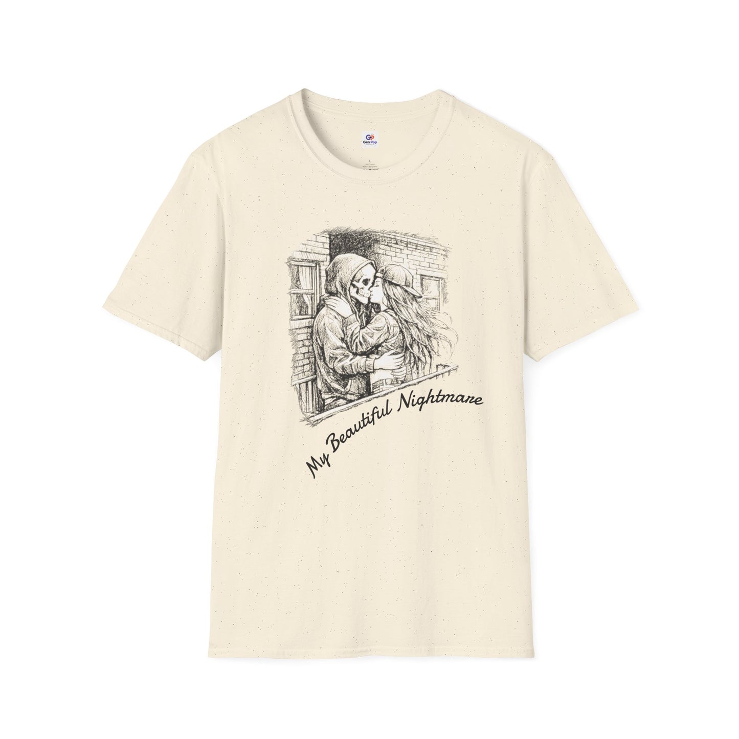 My Beautiful Nightmare Graphic Softstyle Tee — Unique Gift for Him or Her