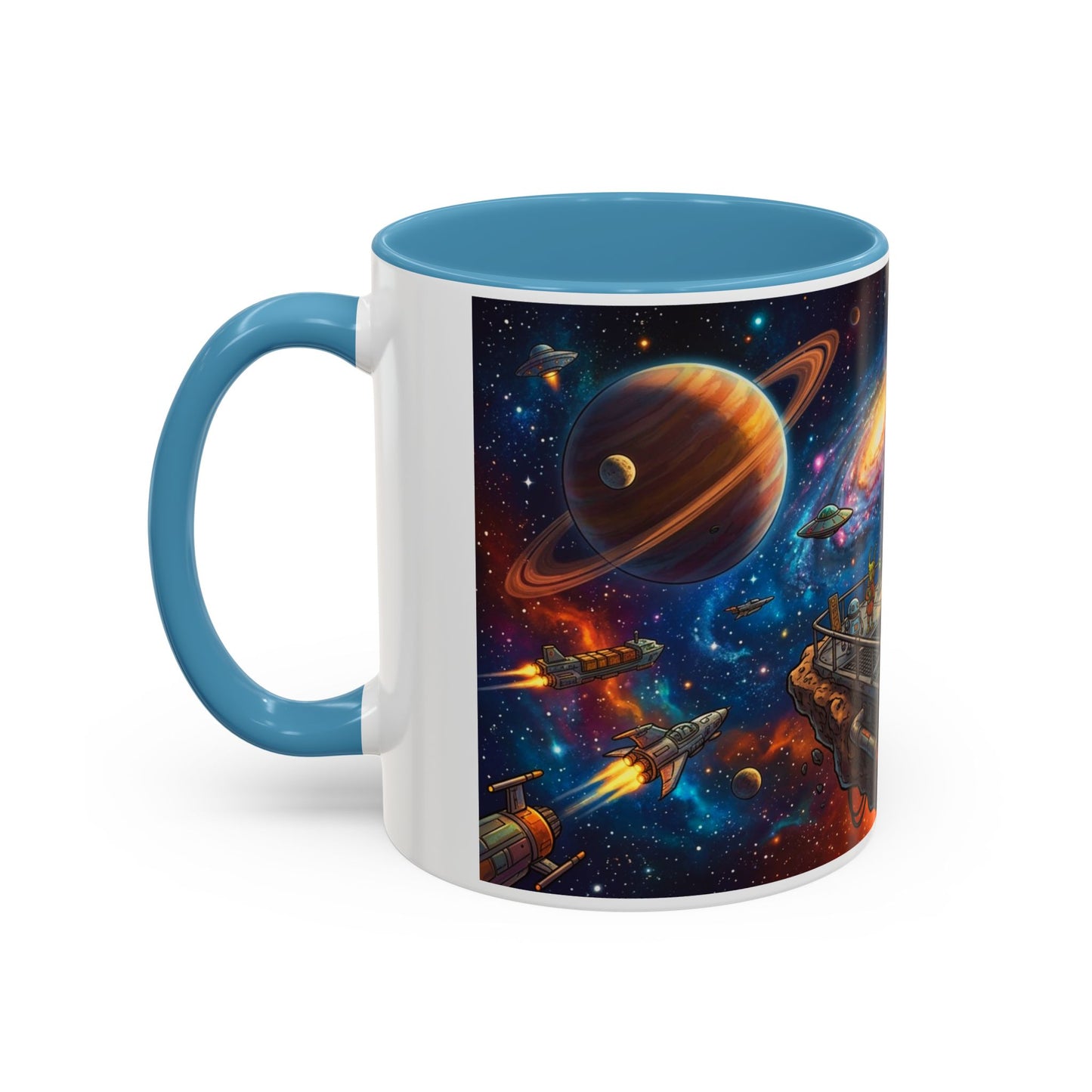 Coffee Is Out of This World Funny Accent Coffee Mug — Unique Gift for Coffee Lovers