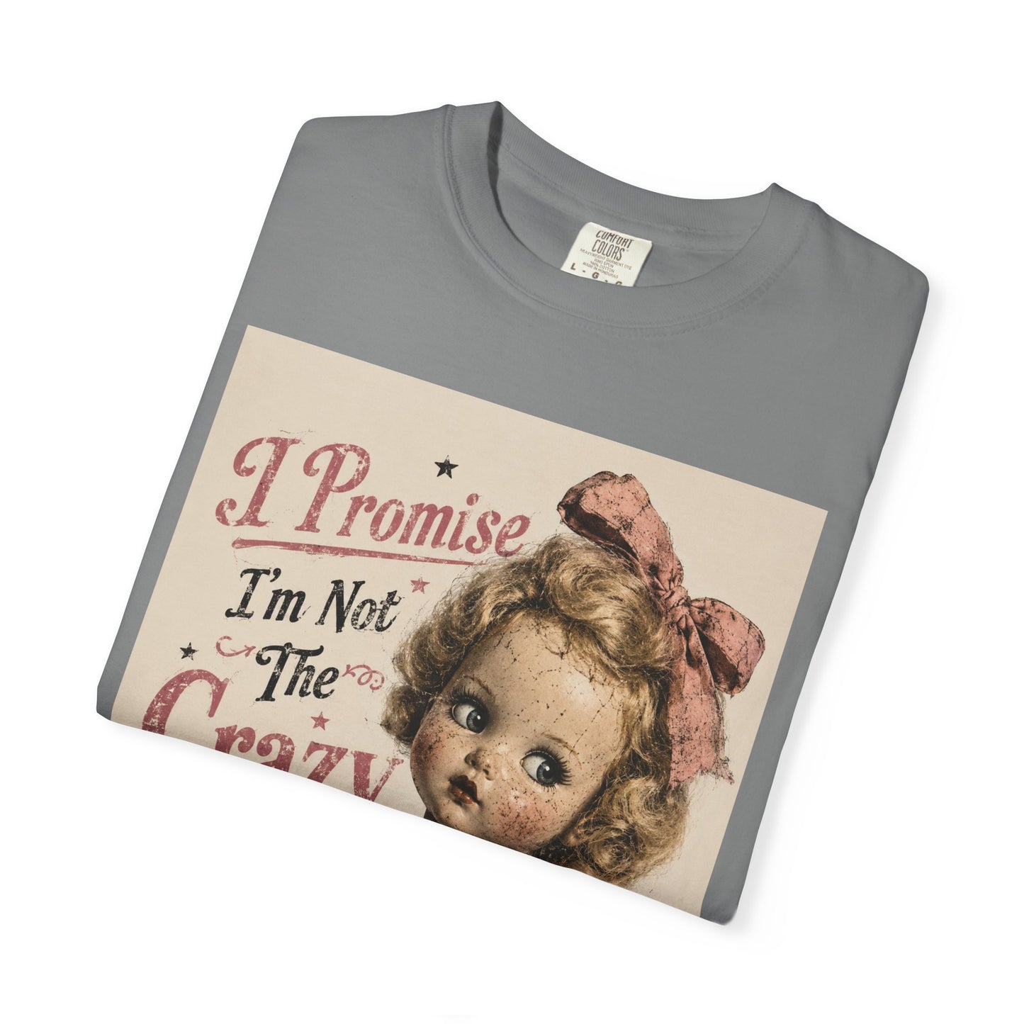 Crazy Girlfriend Unisex Garment-Dyed T-shirt