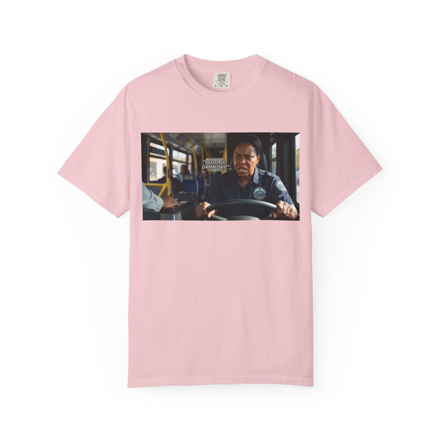 Having a Bad Day Funny Mood Garment-Dyed T-Shirt — Relatable Gift Idea