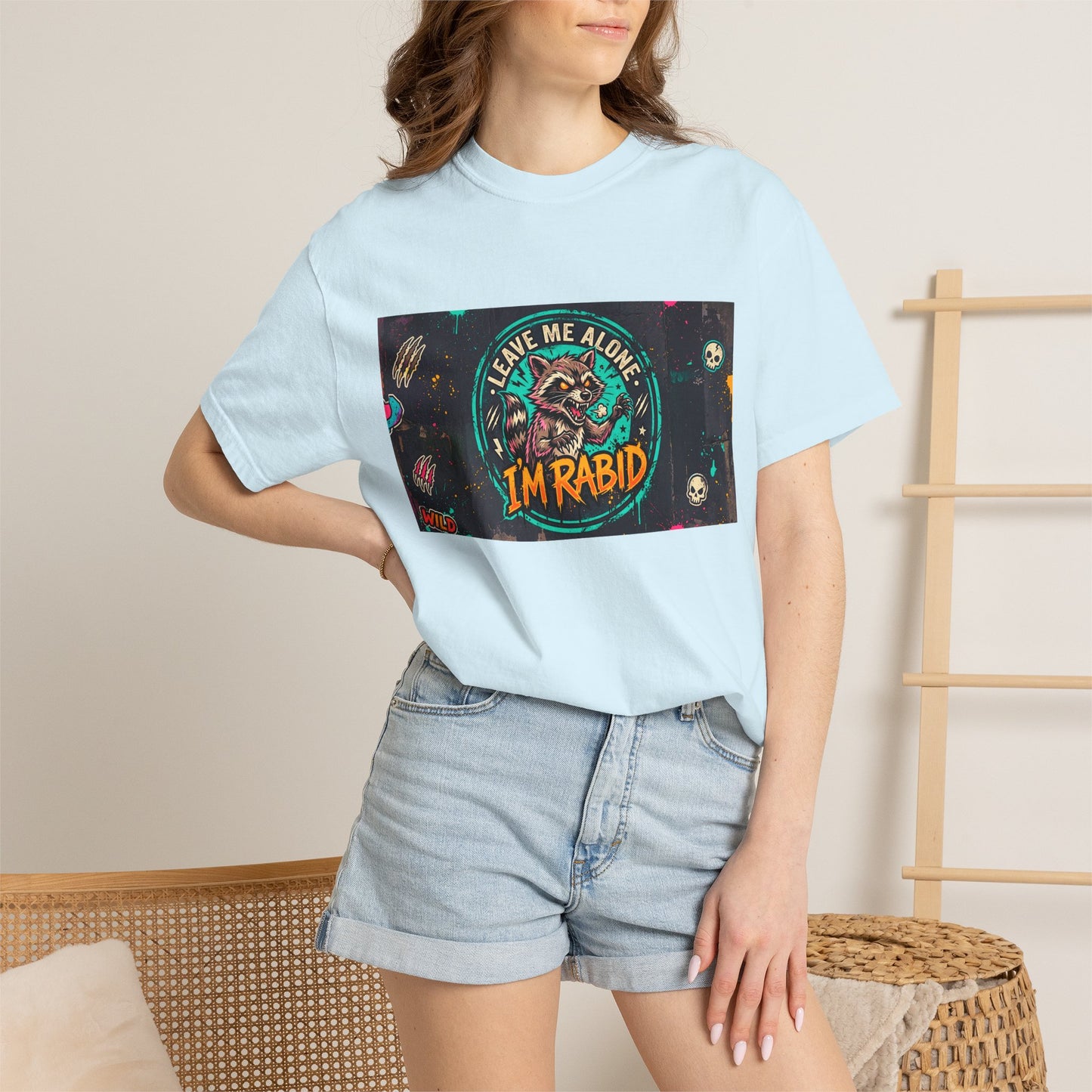 Leave Me Alone Unisex Garment-Dyed T-shirt