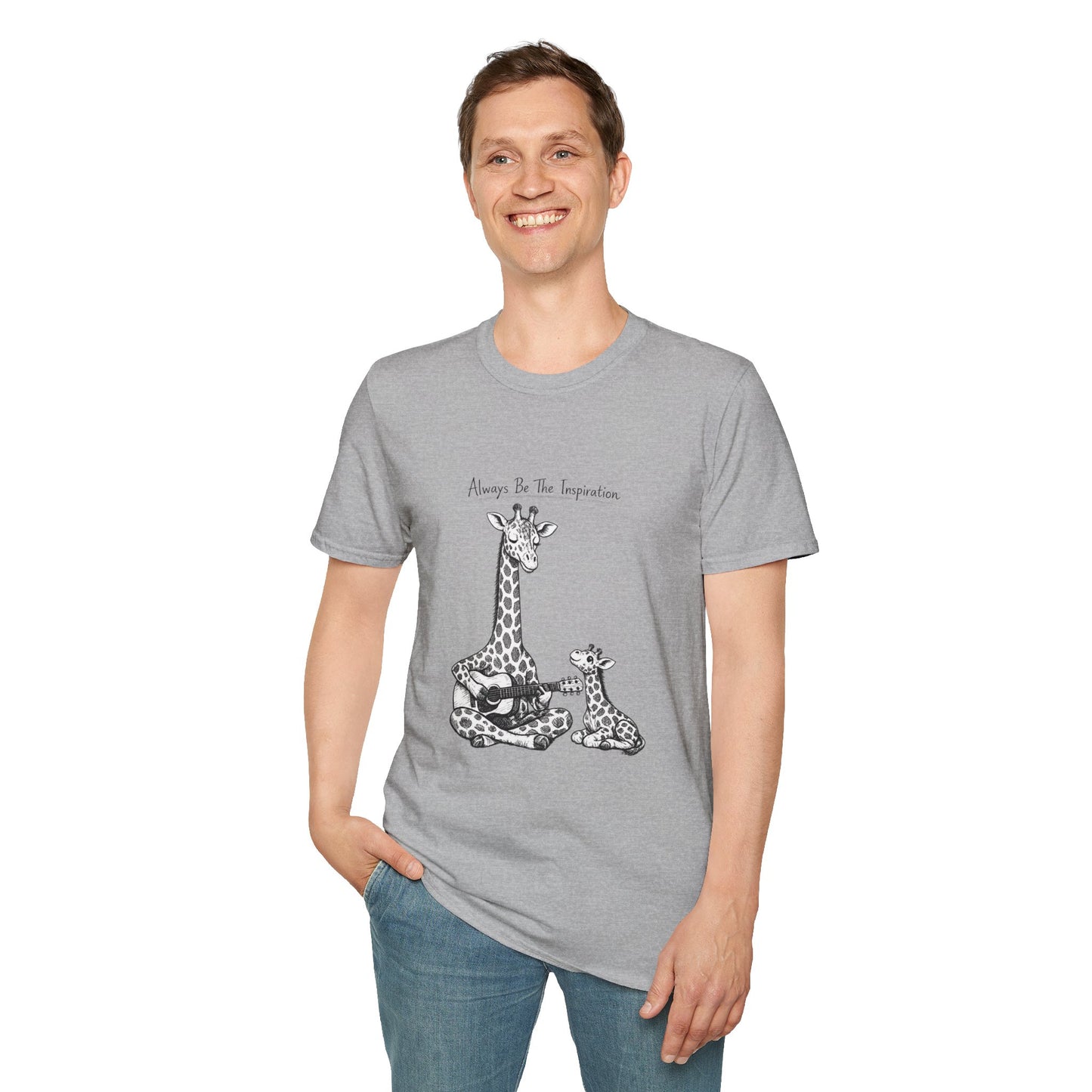 Always be the inspiration Unisex Softstyle T-Shirt