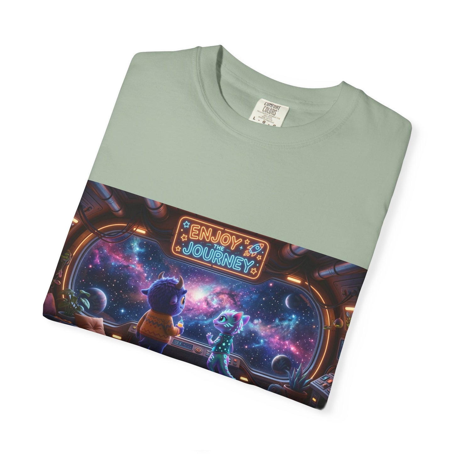 Enjoy the journey Unisex Garment-Dyed T-shirt