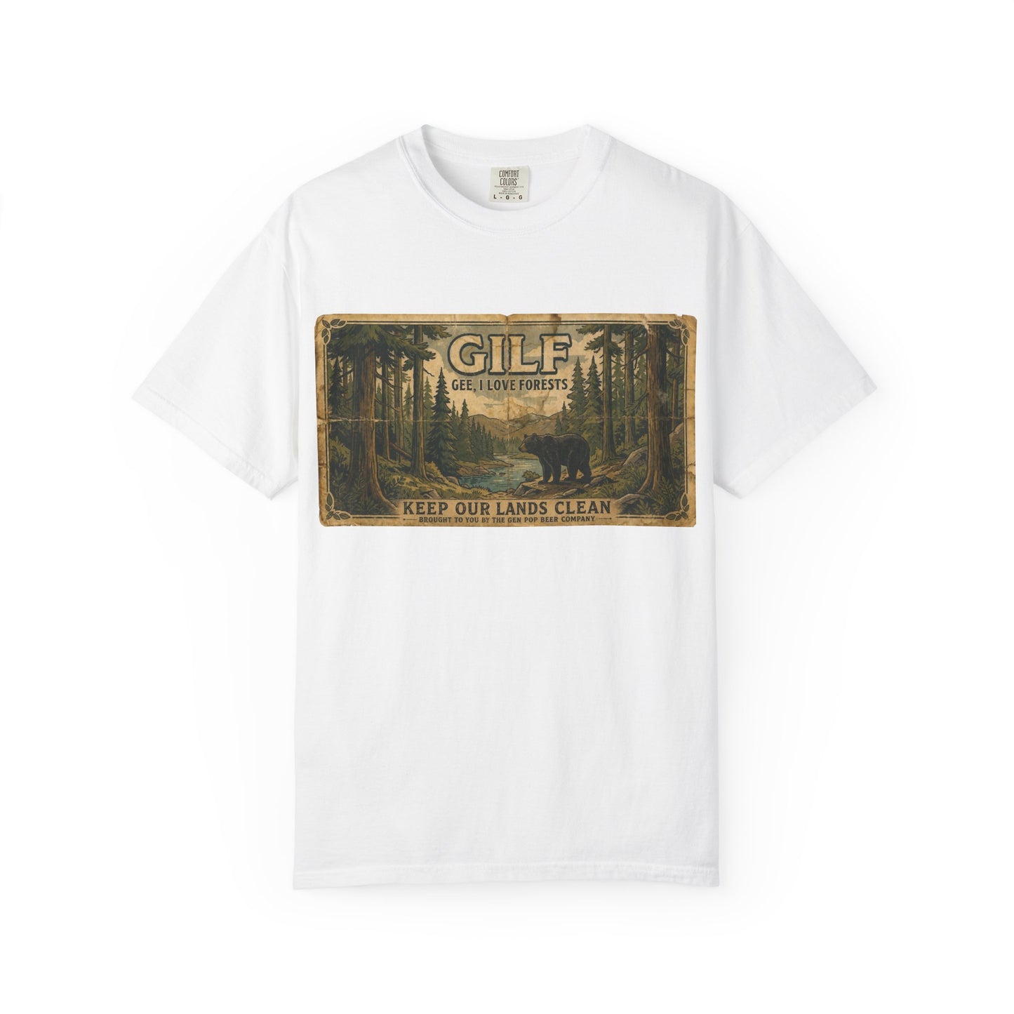 GILF Bear Unisex Garment-Dyed T-shirt
