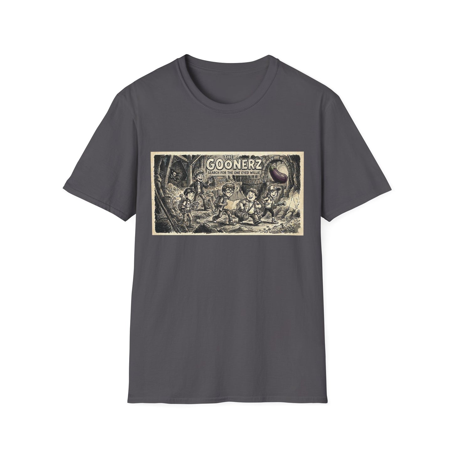 Egg plant adventures Unisex Softstyle T-Shirt