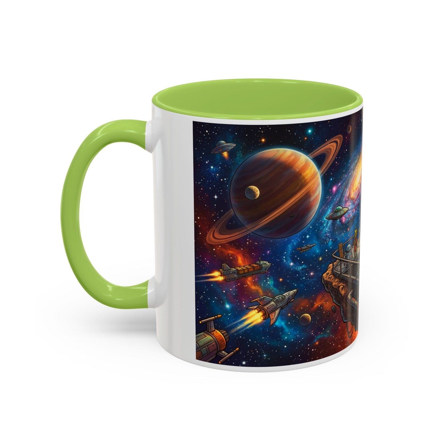 Coffee Is Out of This World Funny Accent Coffee Mug — Unique Gift for Coffee Lovers