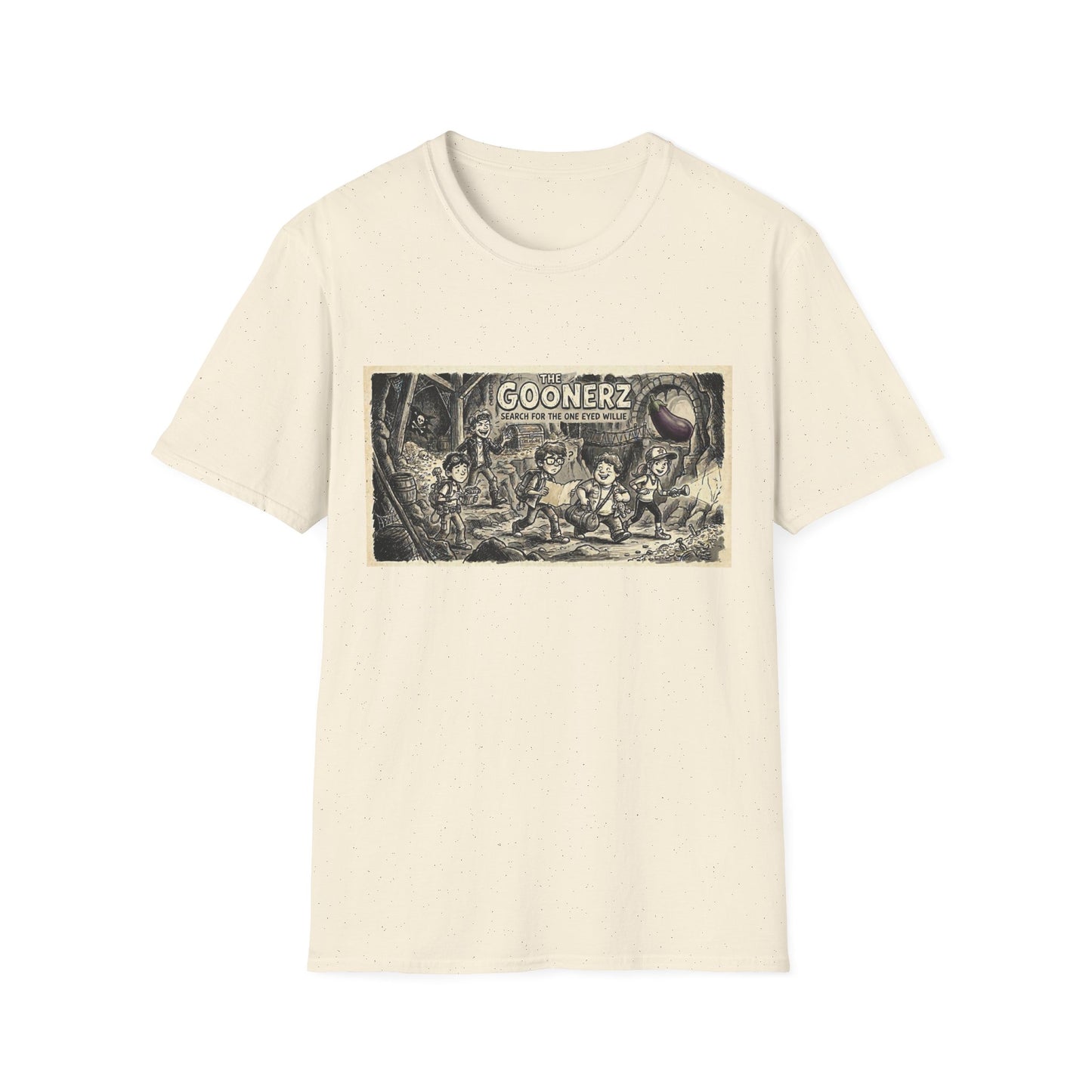 Egg plant adventures Unisex Softstyle T-Shirt