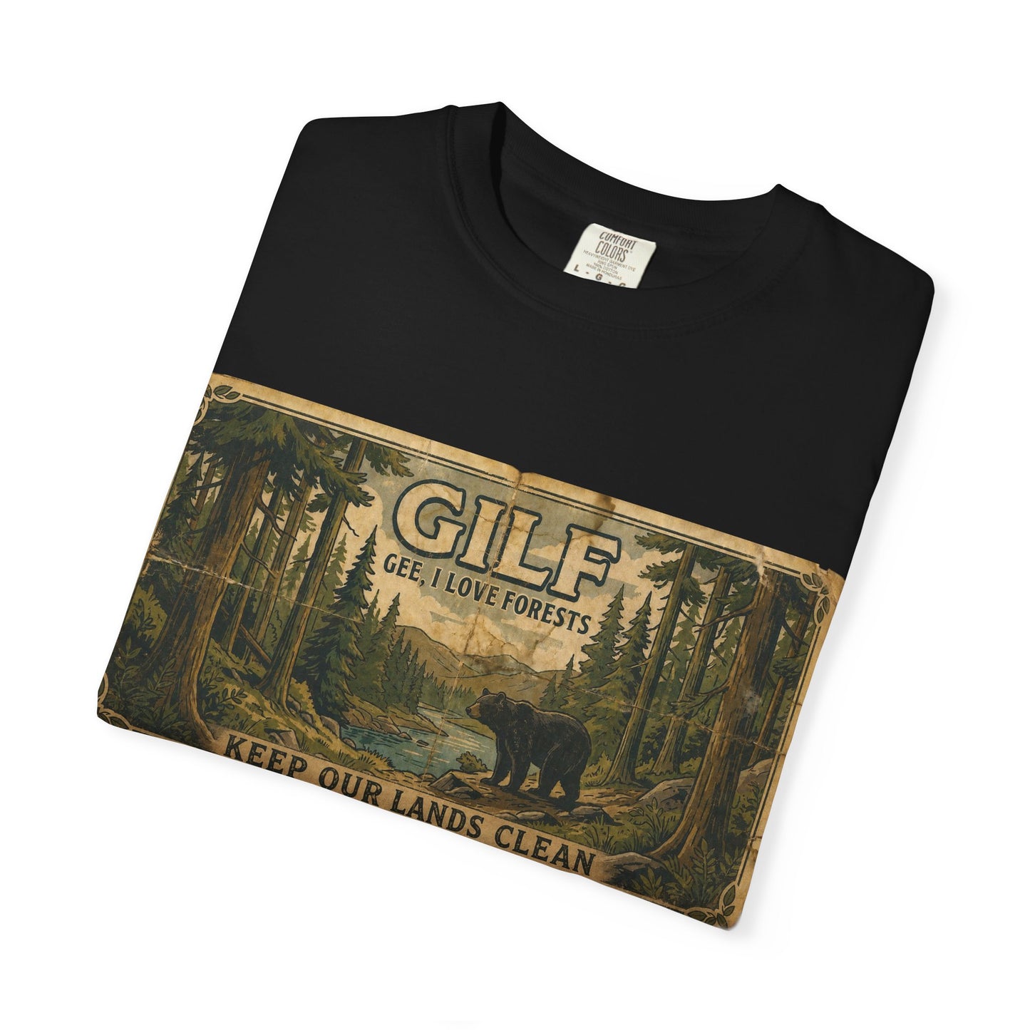 GILF Bear Unisex Garment-Dyed T-shirt