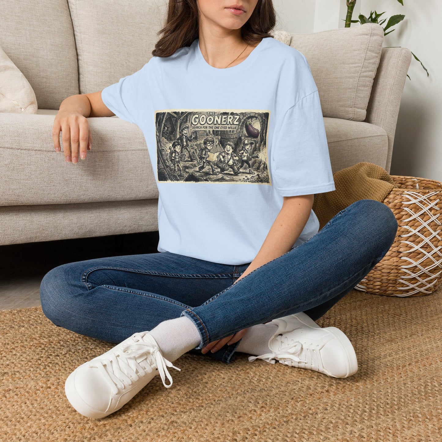 Egg plant adventures Unisex Softstyle T-Shirt