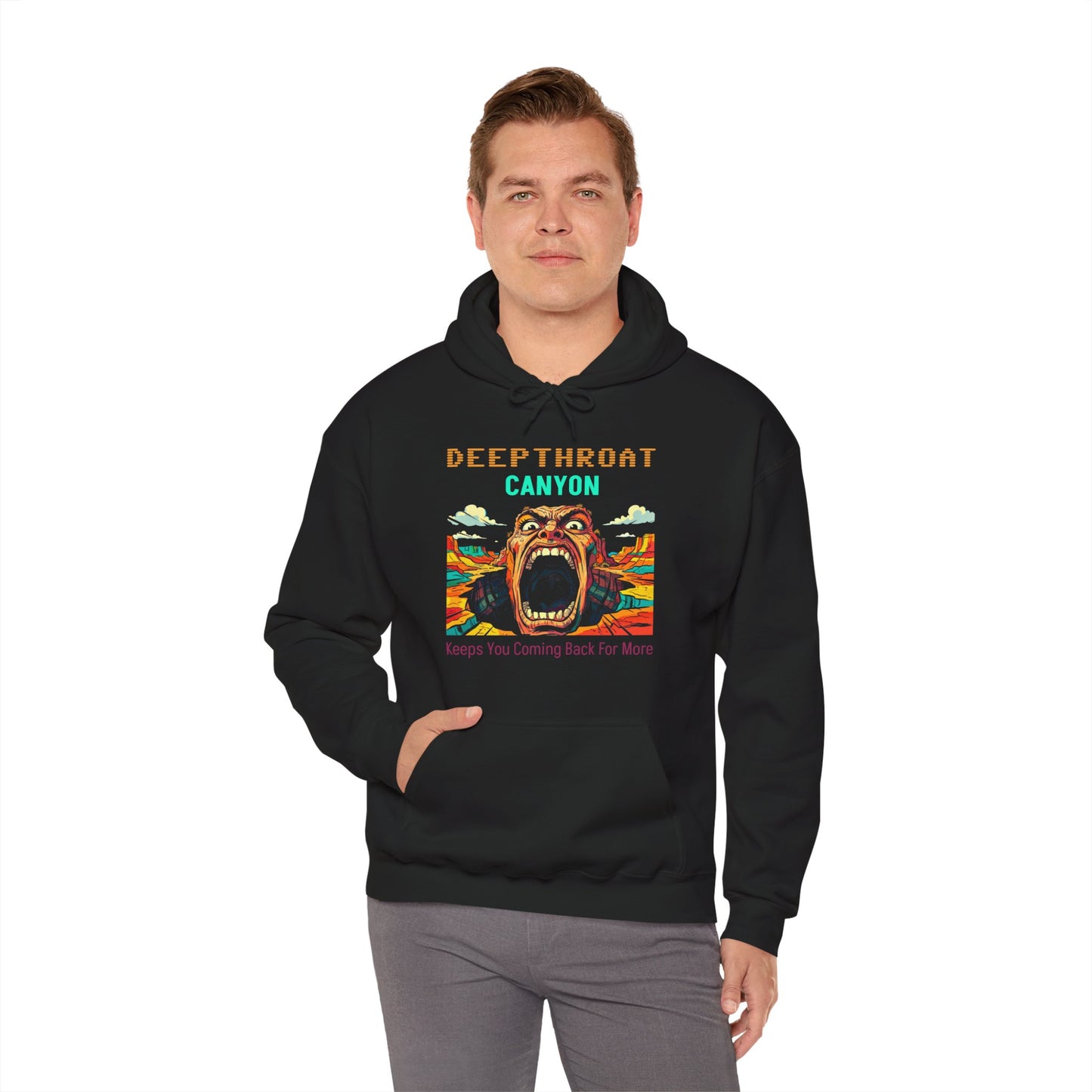 Deepthroat Canyon Unisex Heavy Blend™ Hooded Sweatshirt